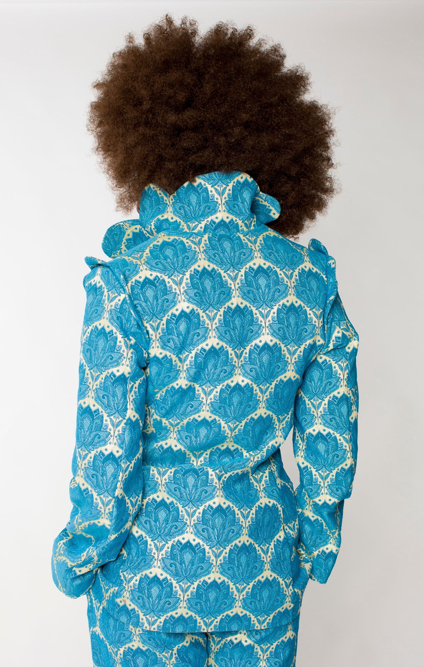 Suit Turquoise