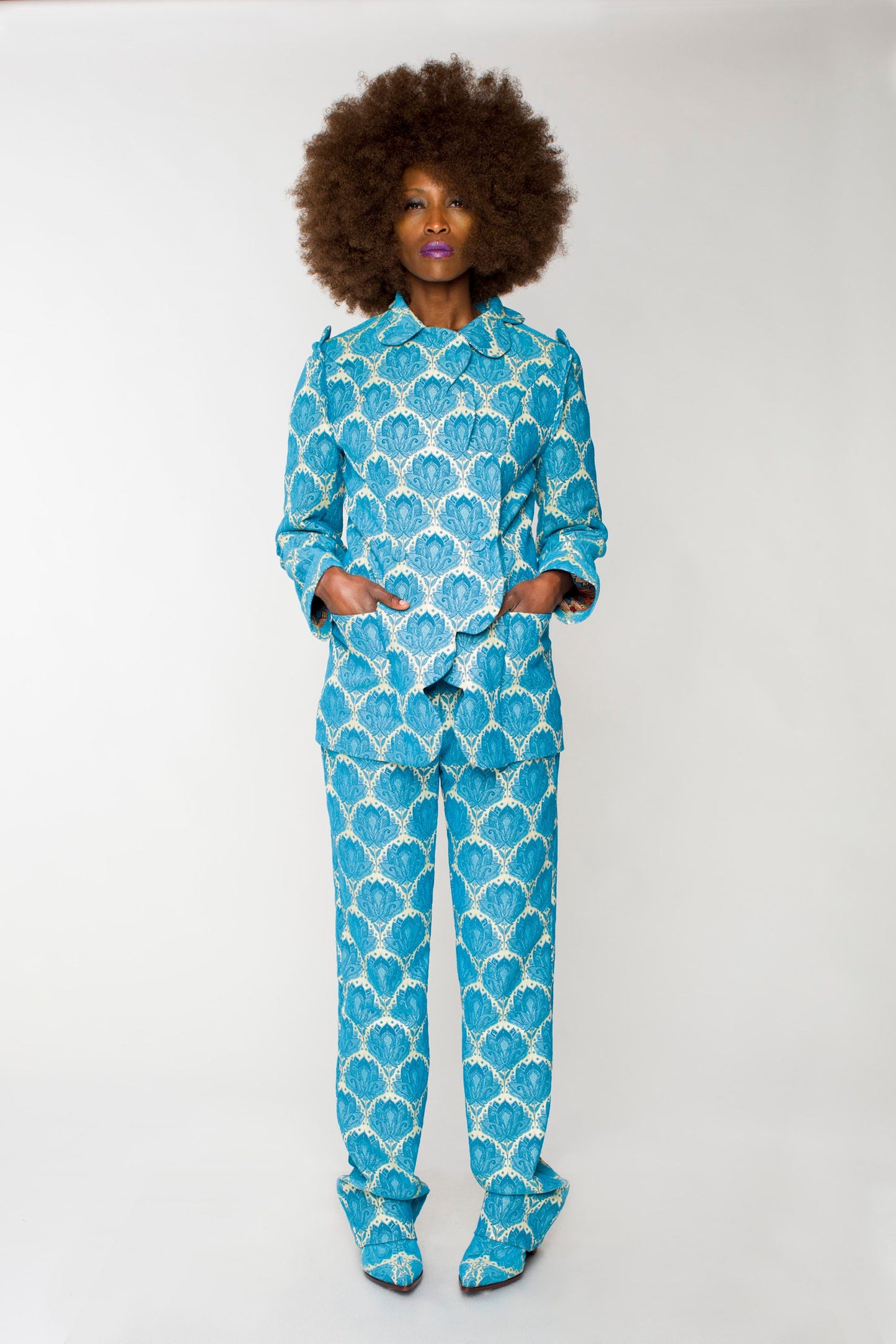 Suit Turquoise