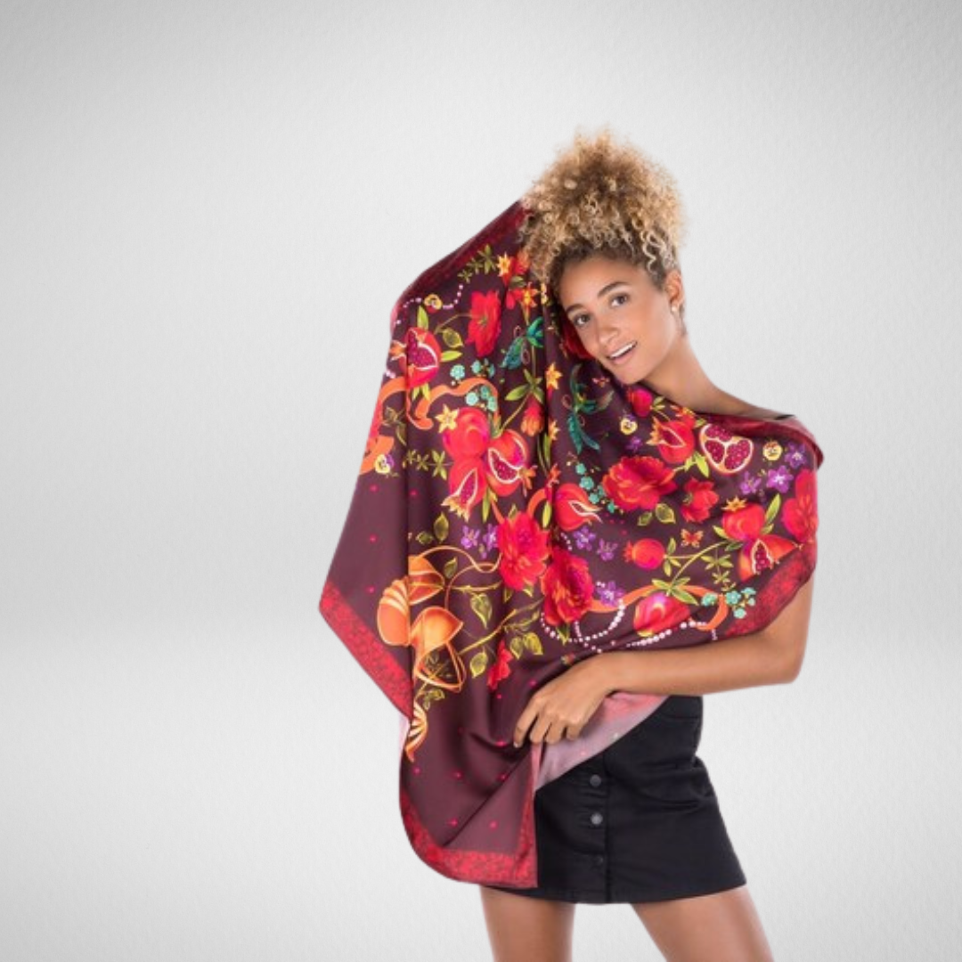 Tango Rose Scarf