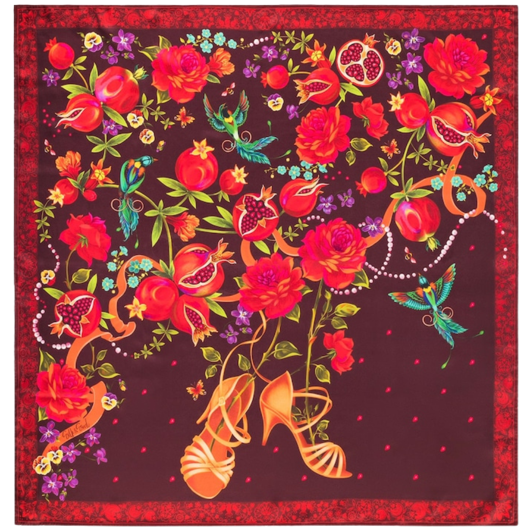 Tango Rose Scarf