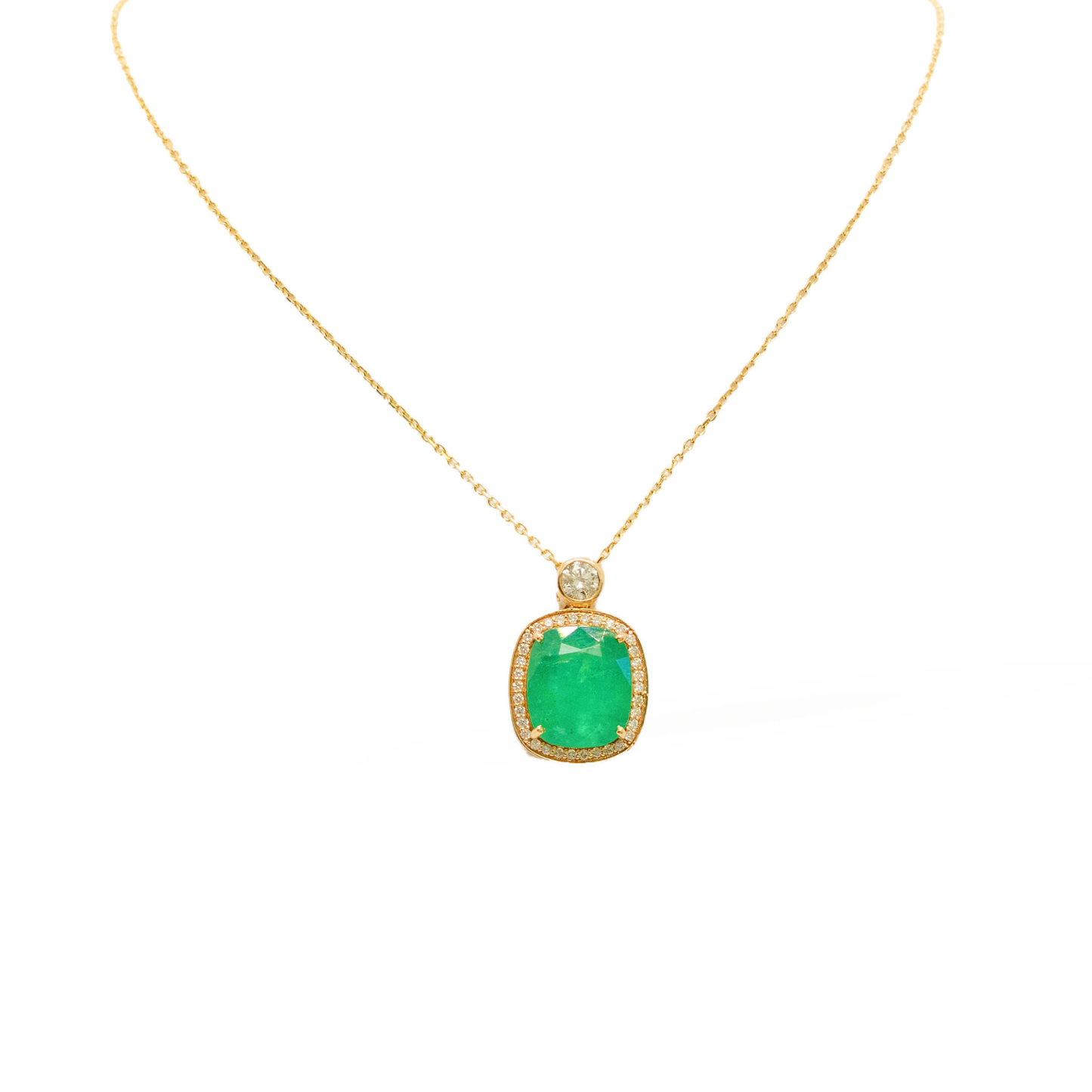 Diamond Meadowdrop Pendant