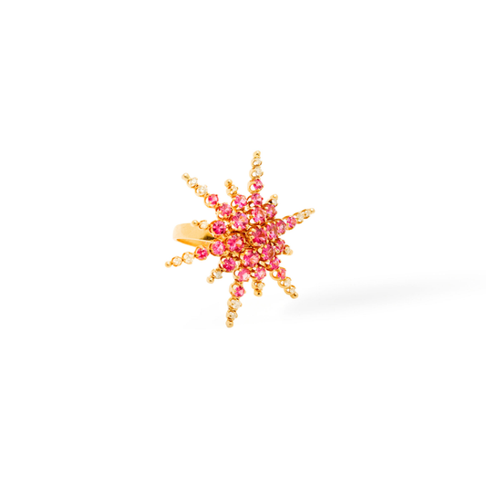 Pink Comet Ring