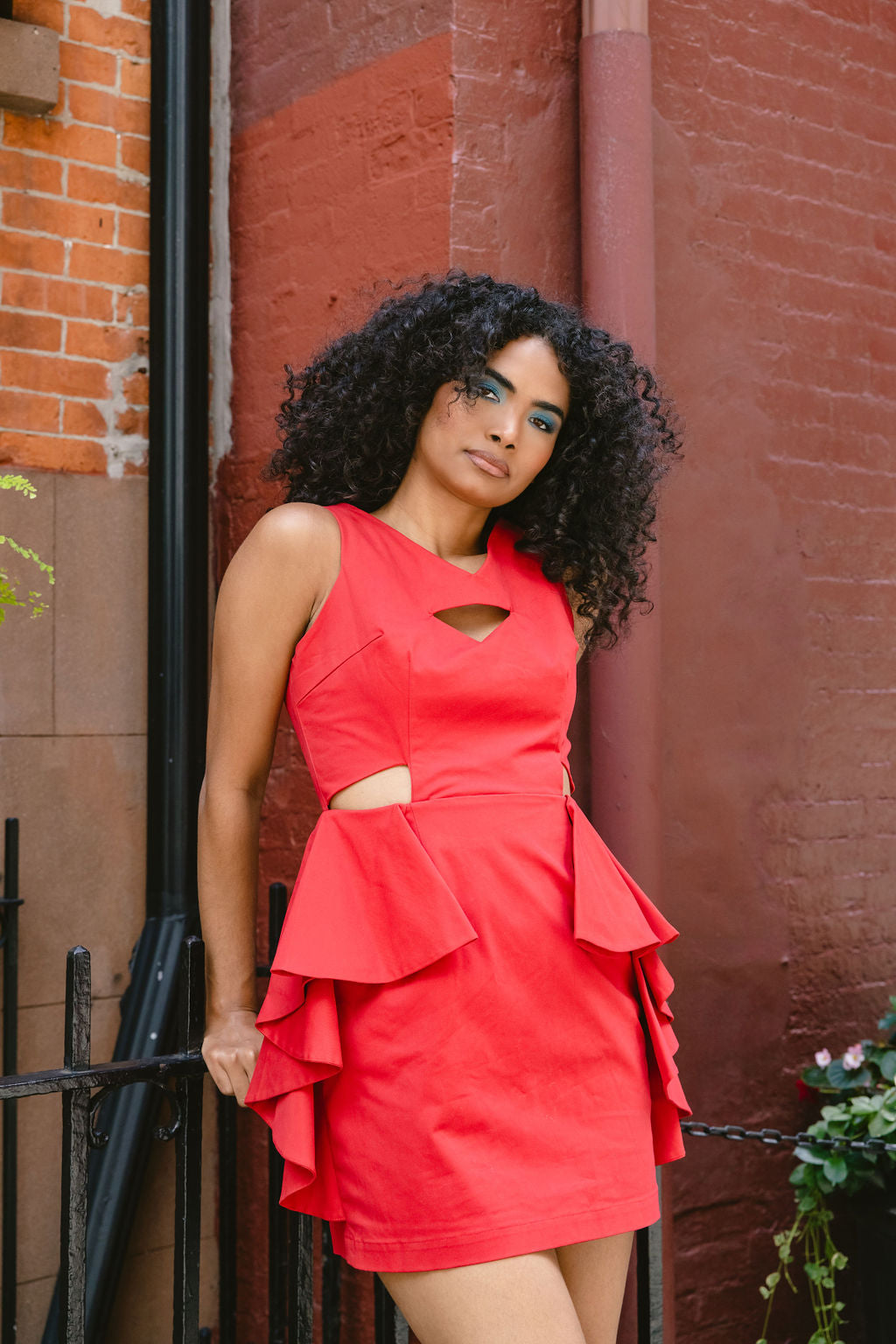 Natalie Sleeveless Cutout Dress