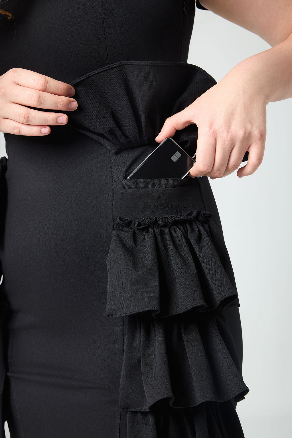 Naomi Ruffle Dress