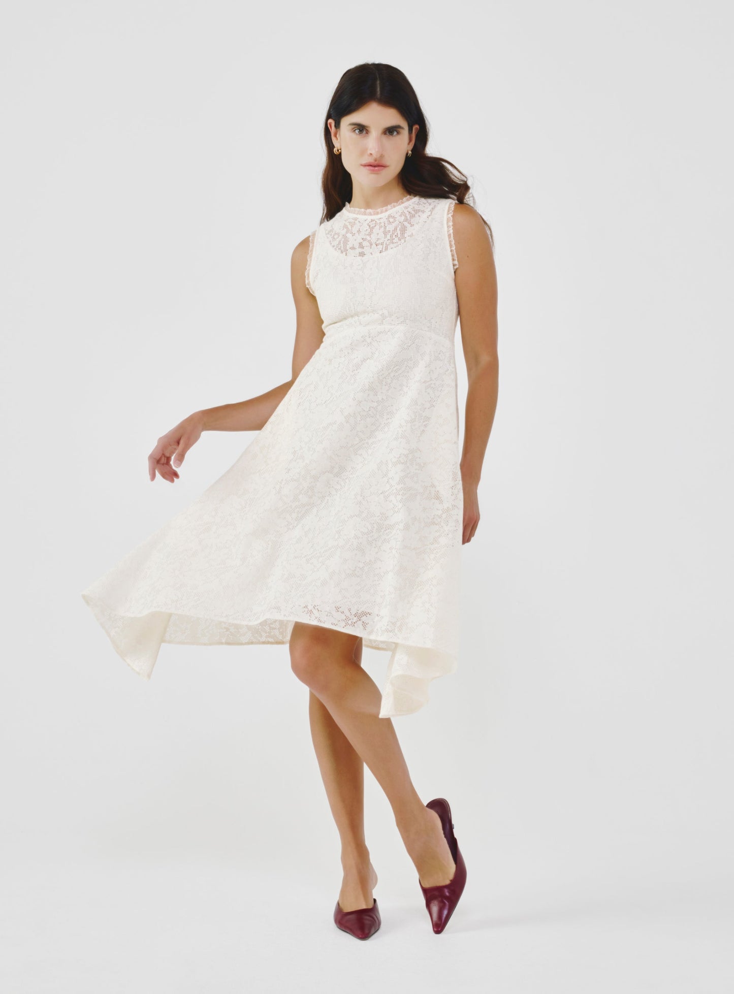 Organic Cotton Lace Dress