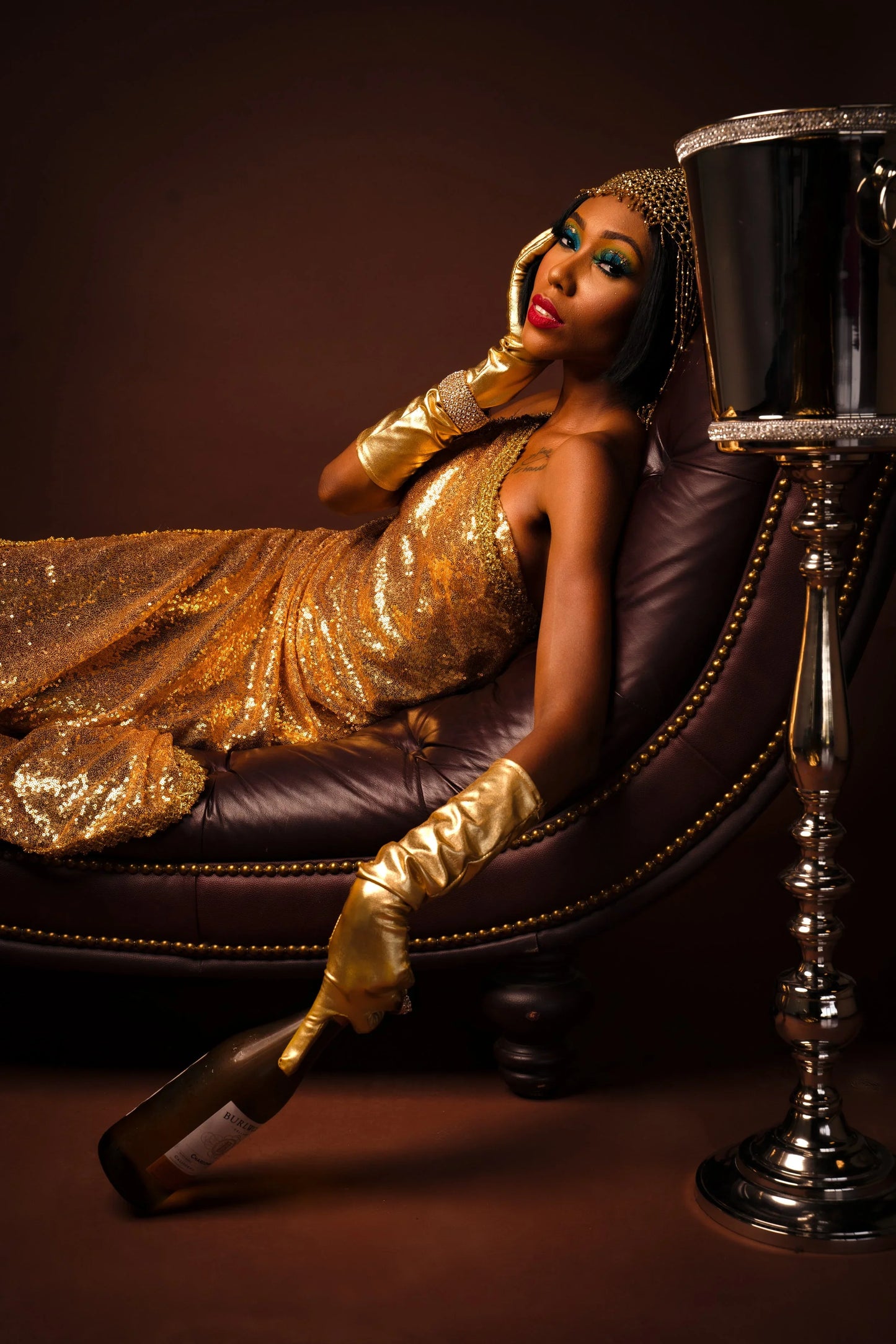 DNB’s Daphne Couture Evening Dress "Gold"