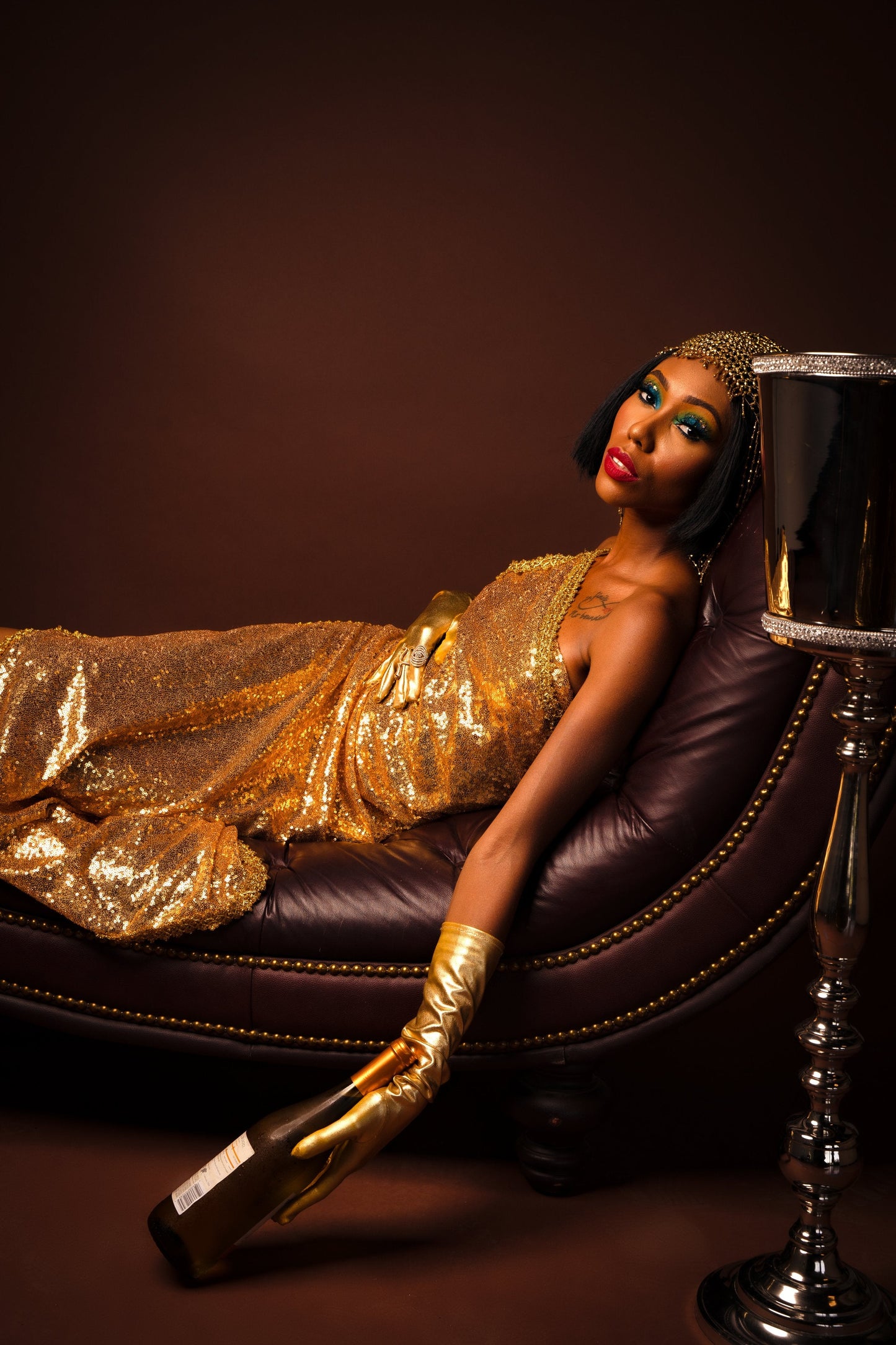 DNB’s Daphne Couture Evening Dress "Gold"