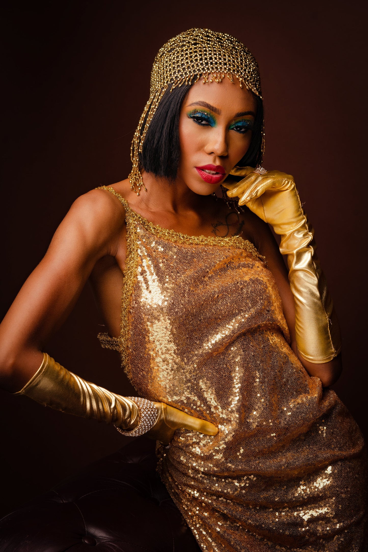 DNB’s Daphne Couture Evening Dress "Gold"