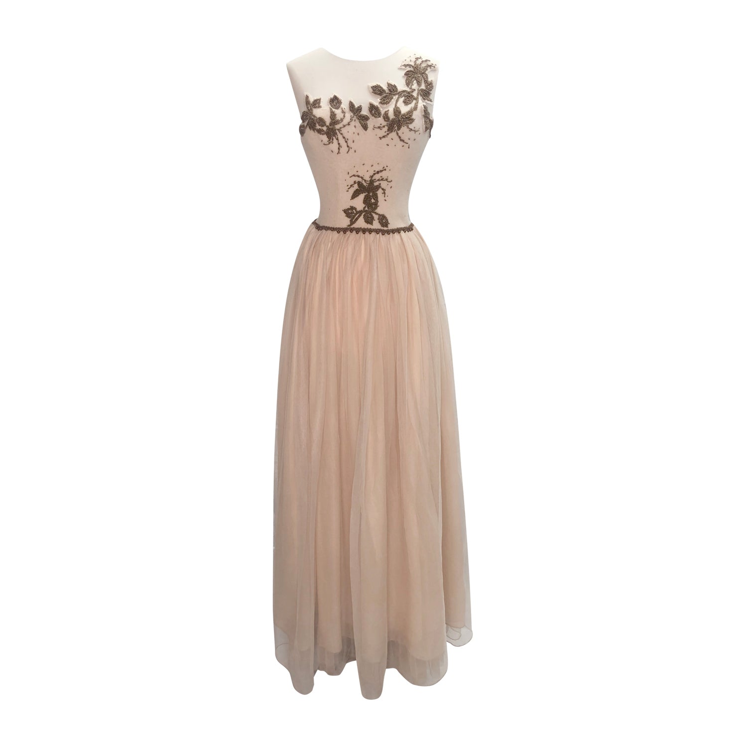 Autumn Beaded Gown