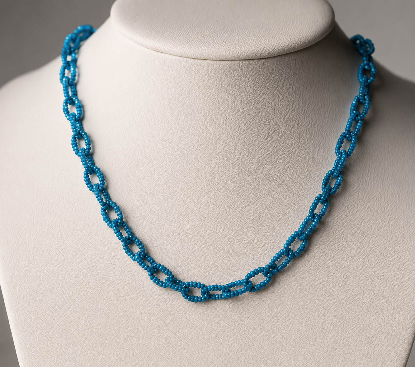 Turquoise Links Necklace