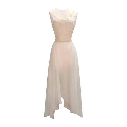 Beulah Beaded Bustier-Vintage Beaded Wool