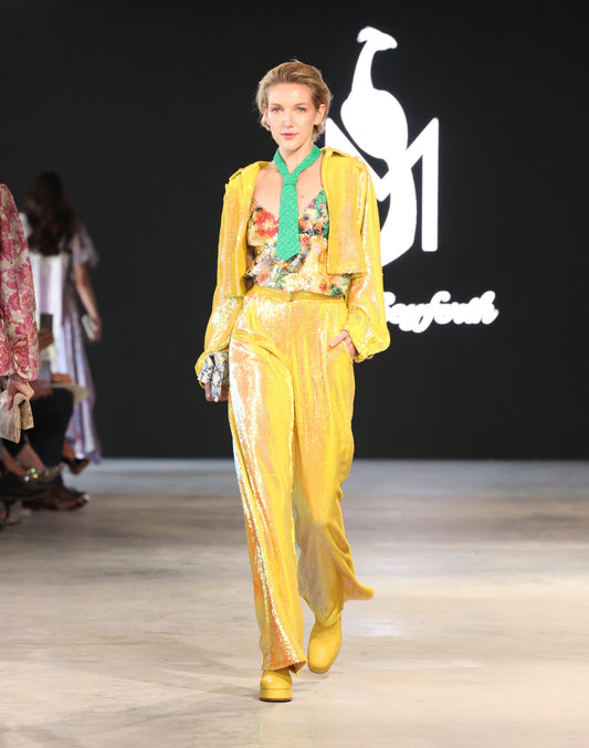Two-piece Casual Yellow