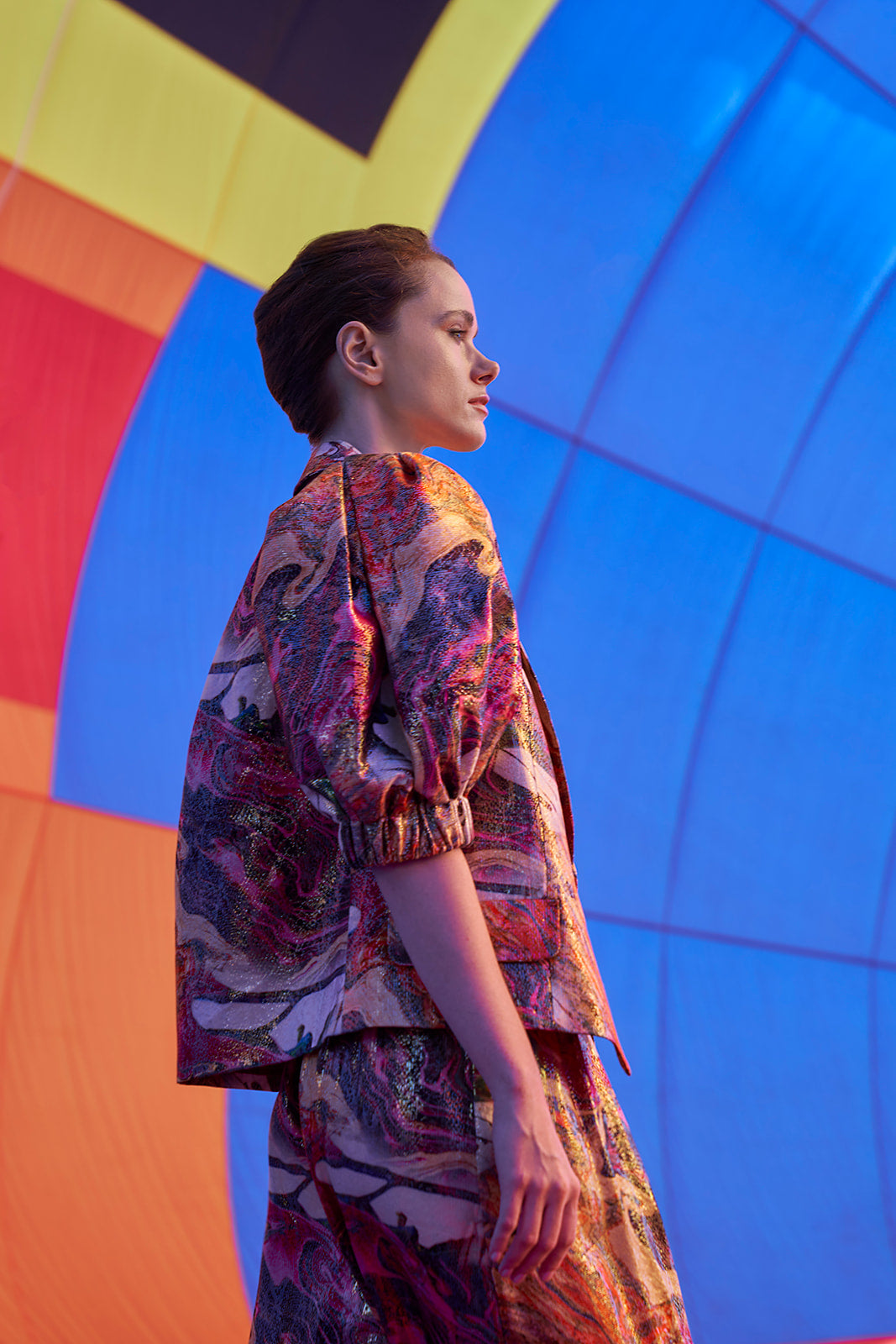 Suit Silk Runway Paris