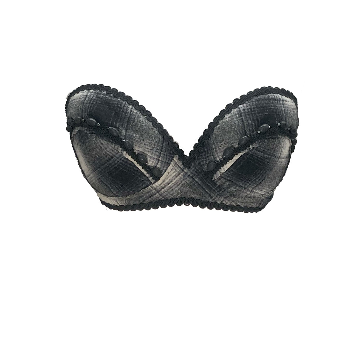 Courtney Bralette-Vintage Plaid