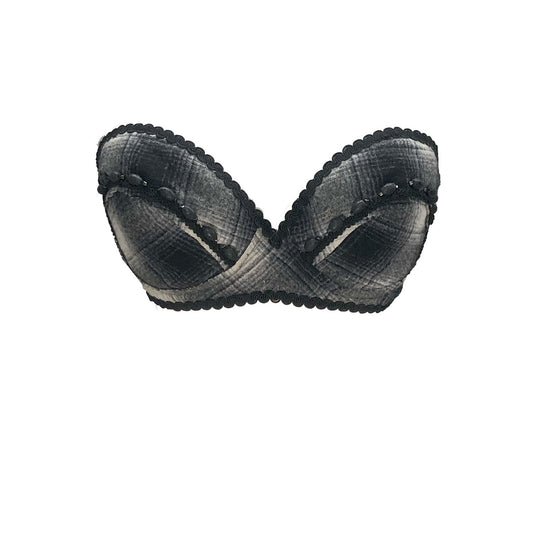Courtney Bralette-Vintage Plaid