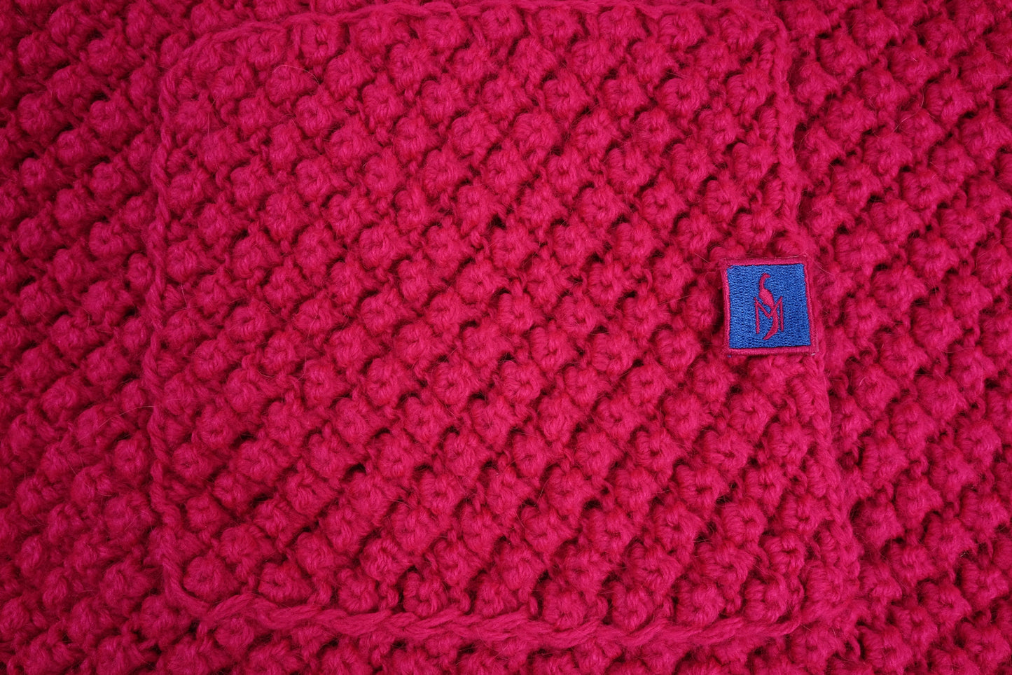Handmade Cardigan Mohair red