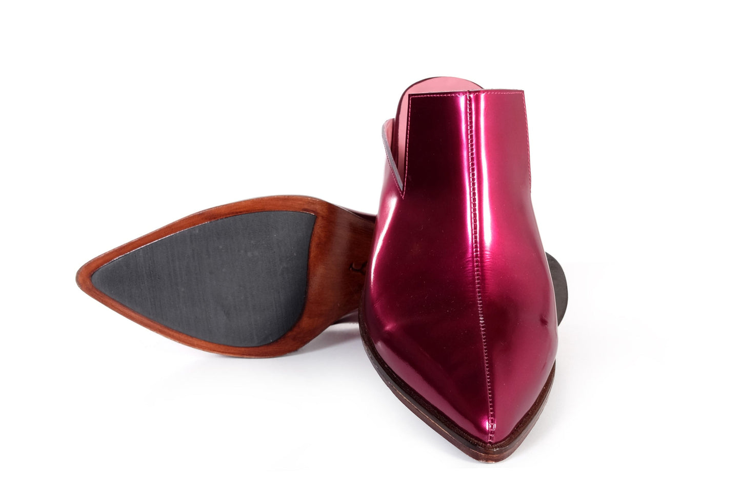 Handmade Mules Pink