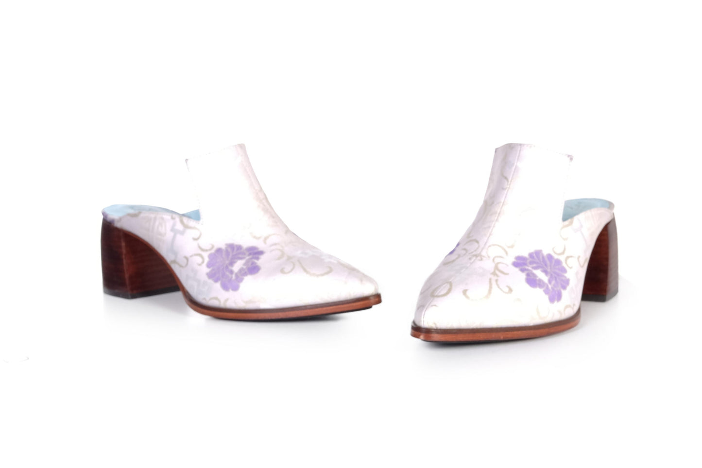 Handmade Mules Flower