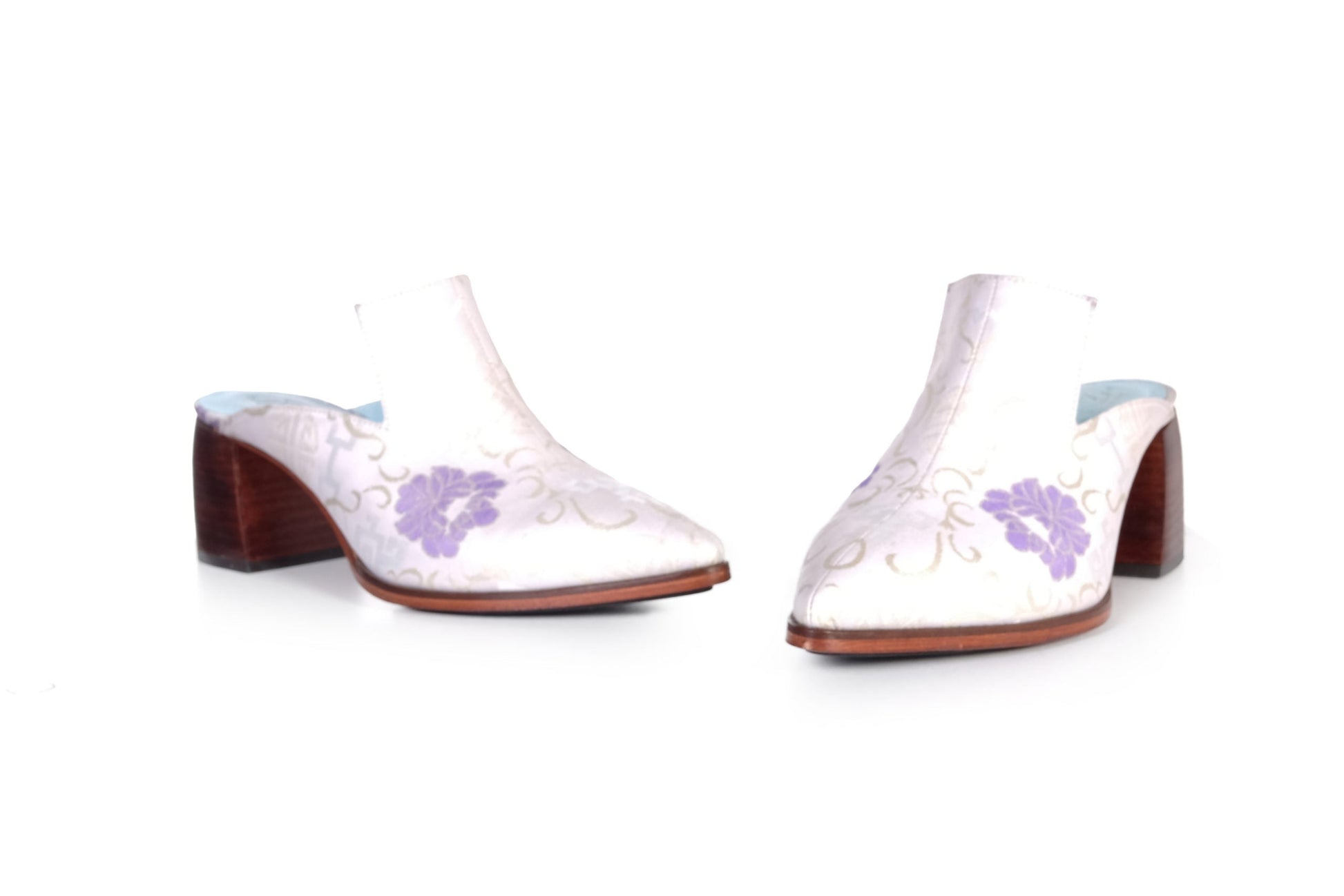 Handmade Mules Flower