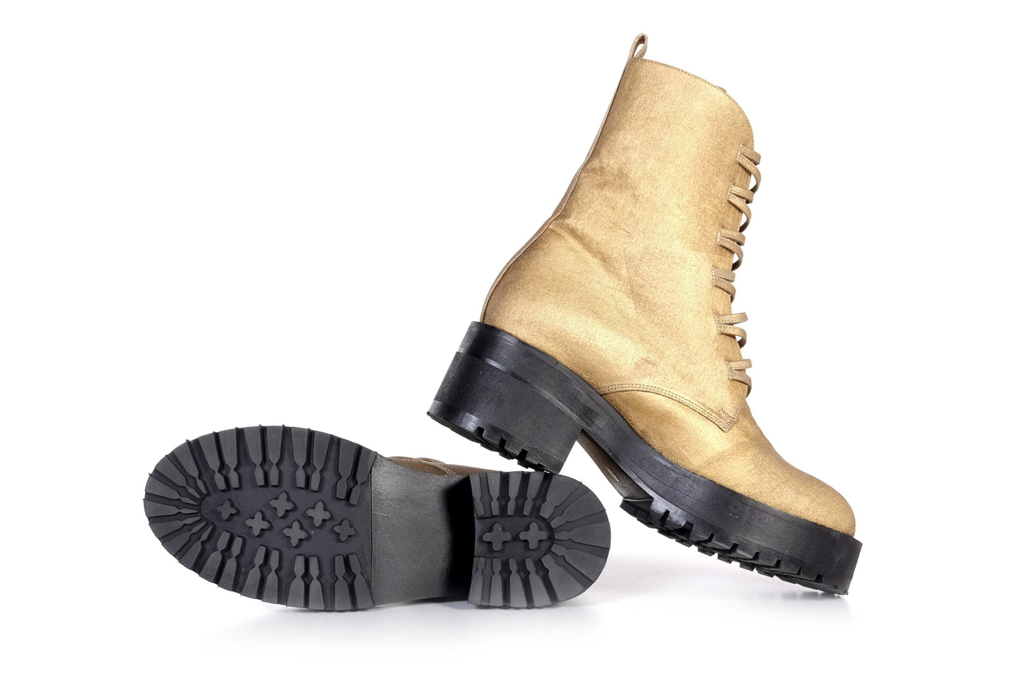 Handmade Boots Gold