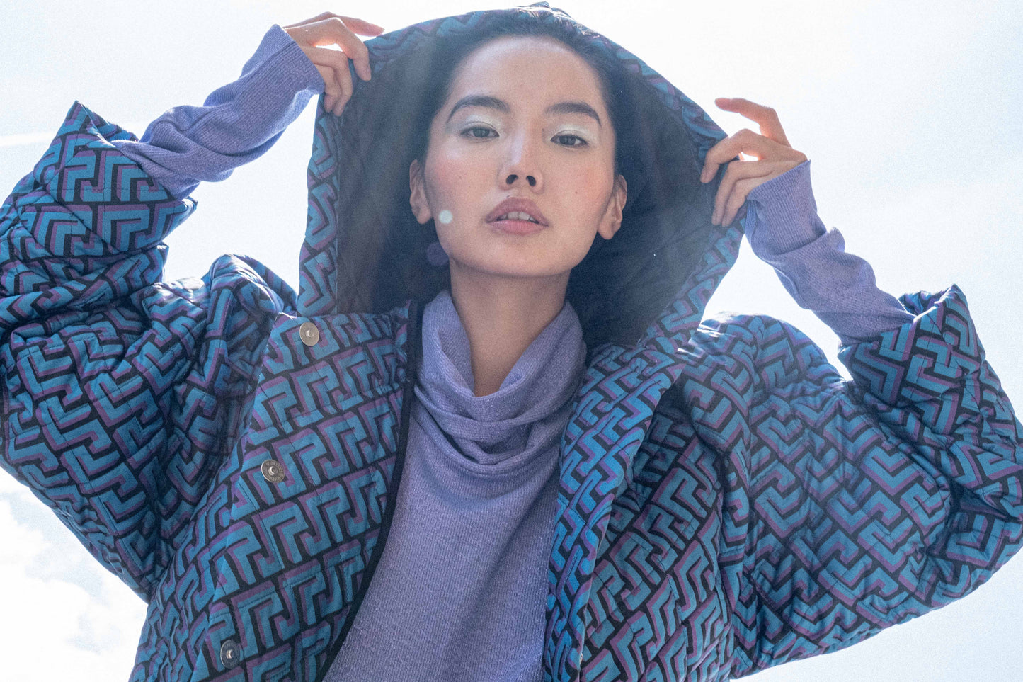 Coat Blue Oversize