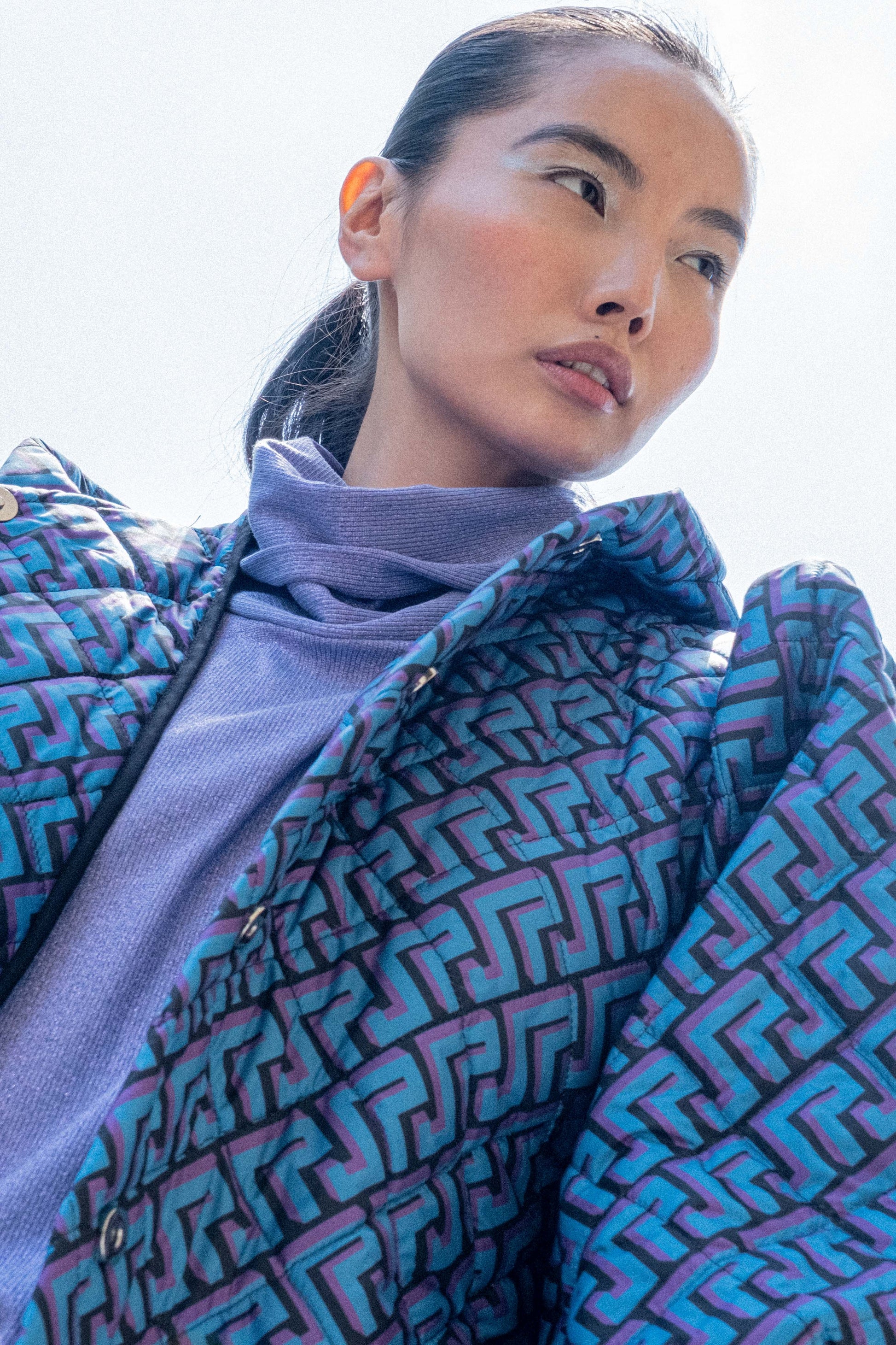 Coat Blue Oversize