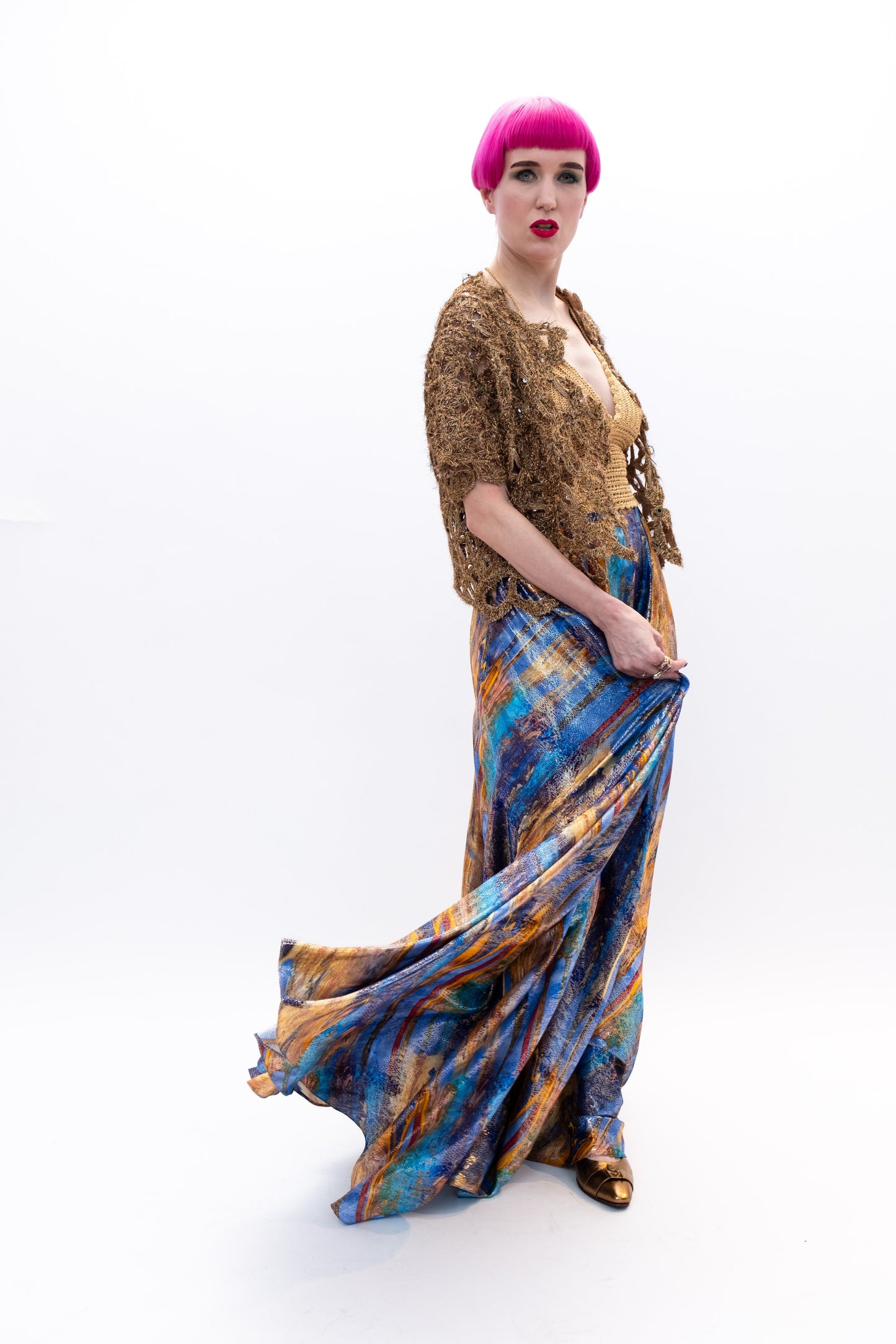 Set skirt, top, jacket Runway Paris