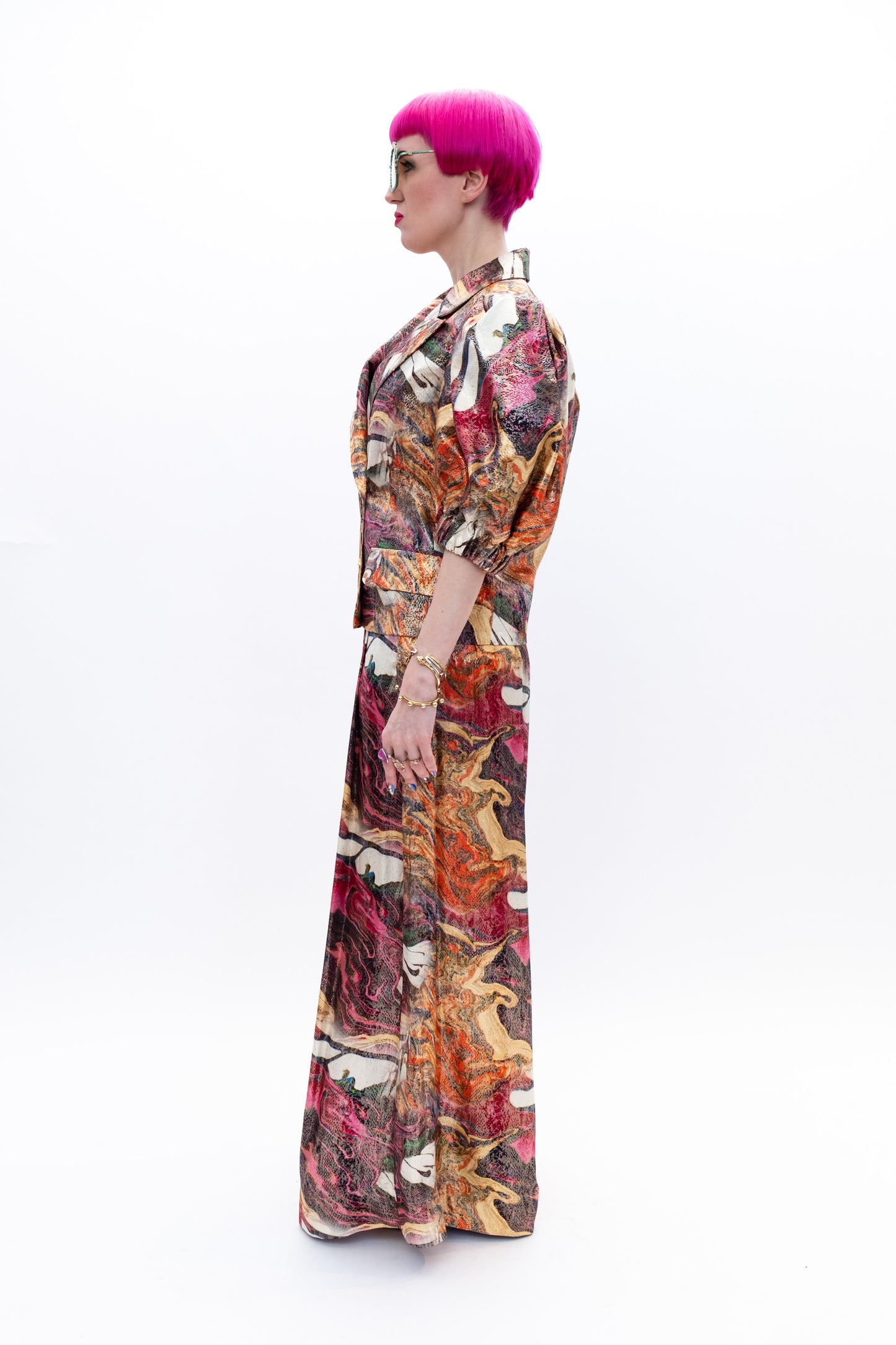 Suit Silk Runway Paris