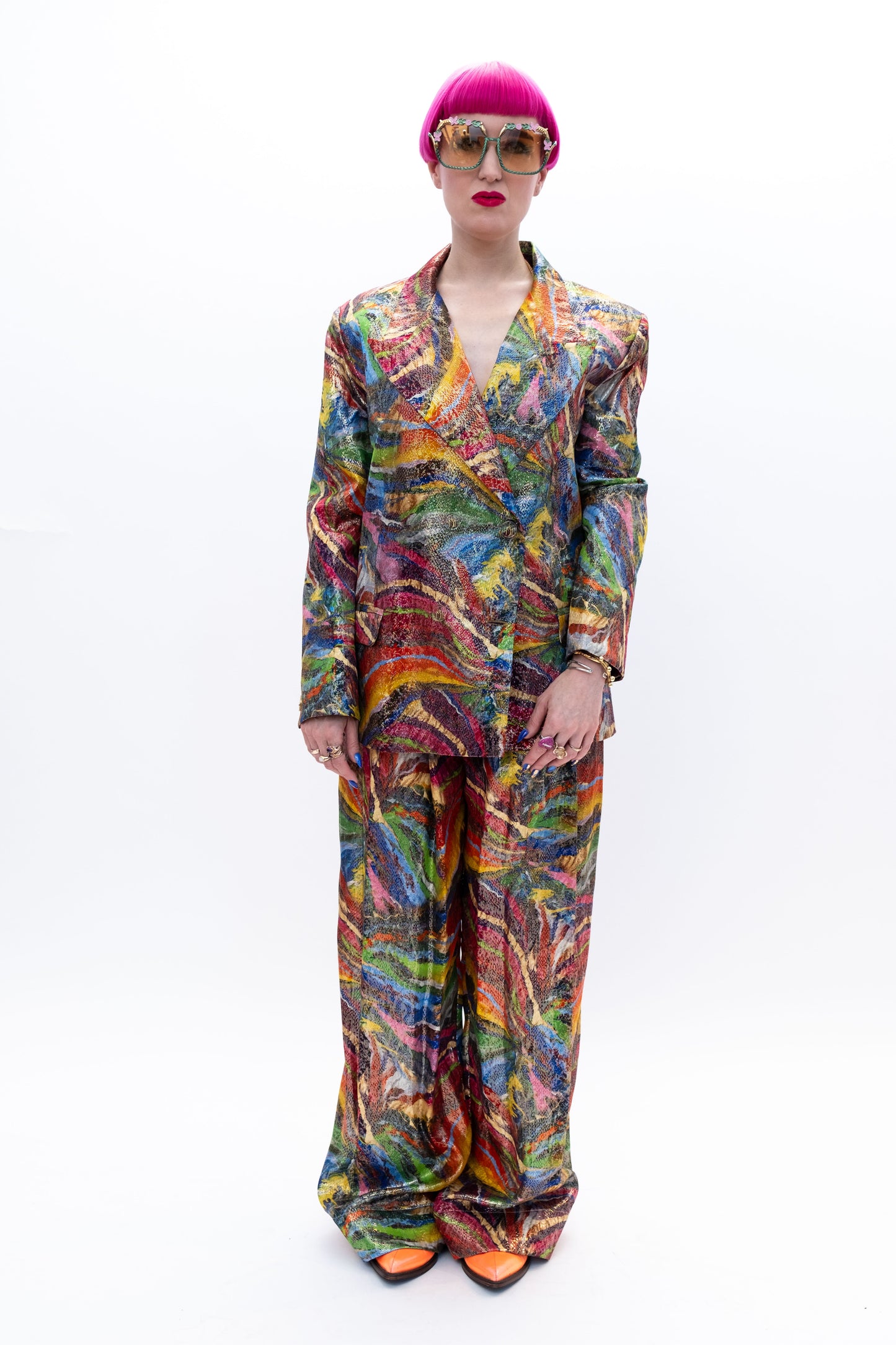 Suit Silk Runway Paris