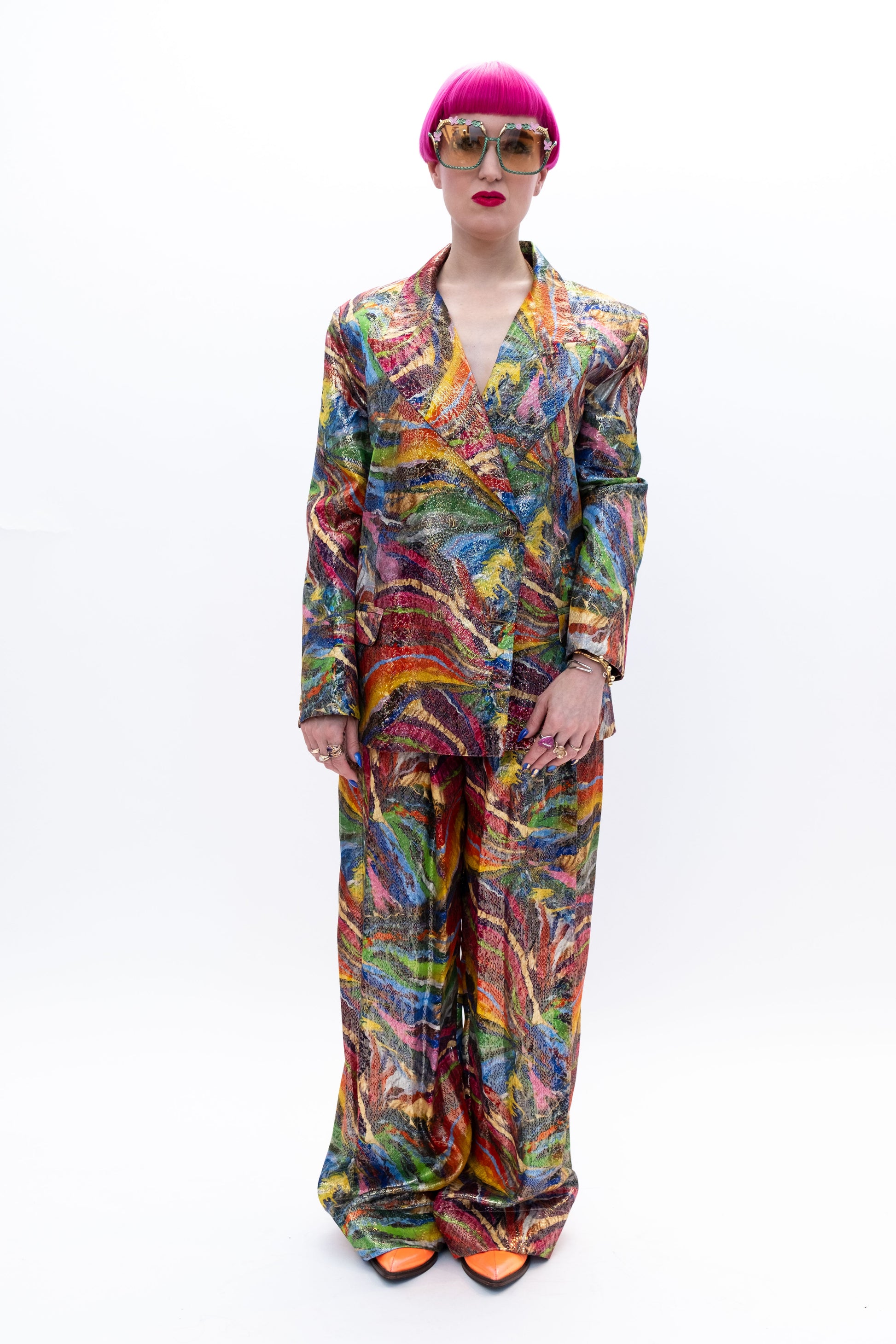 Suit Silk Runway Paris