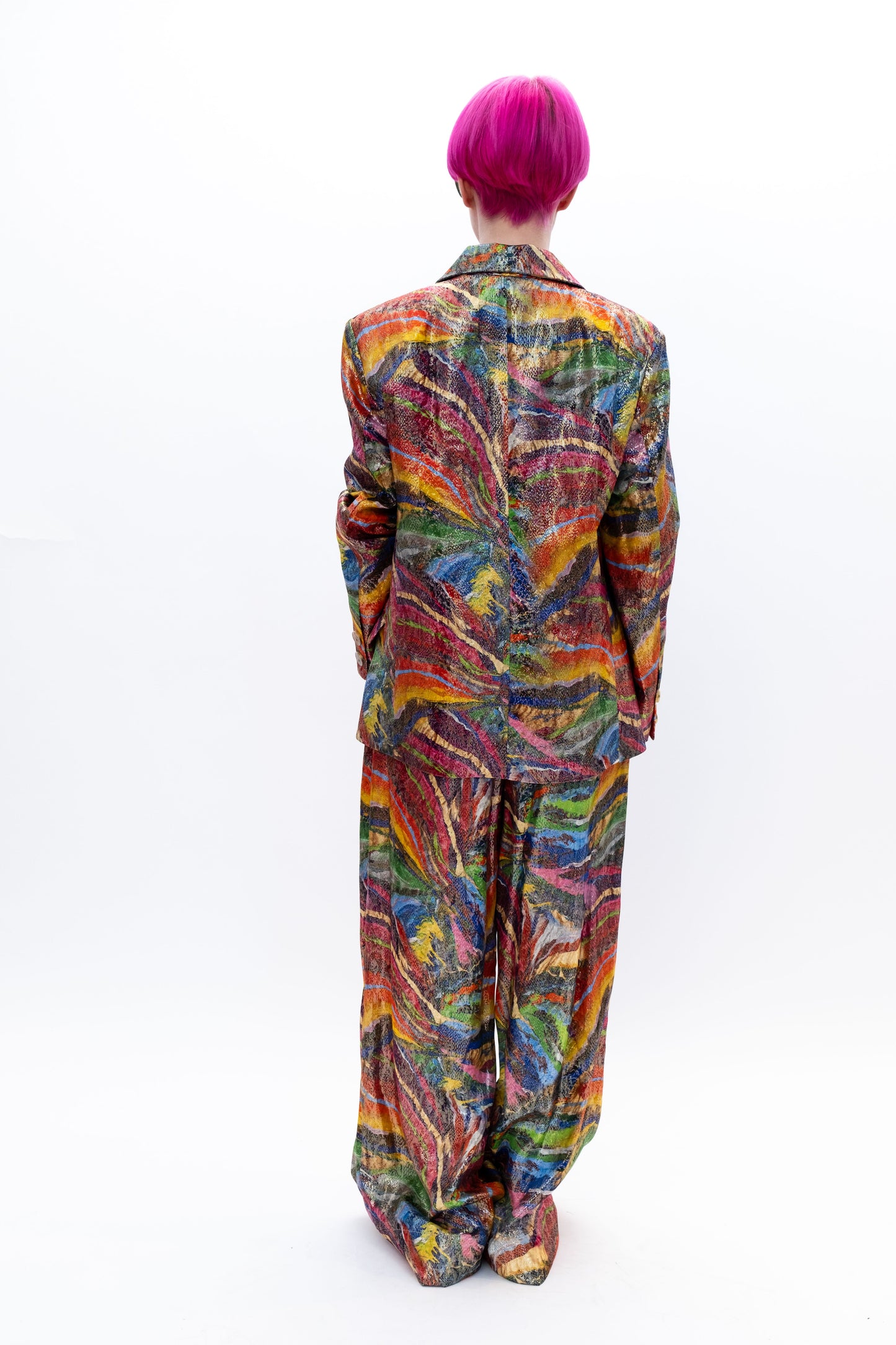 Suit Silk Runway Paris