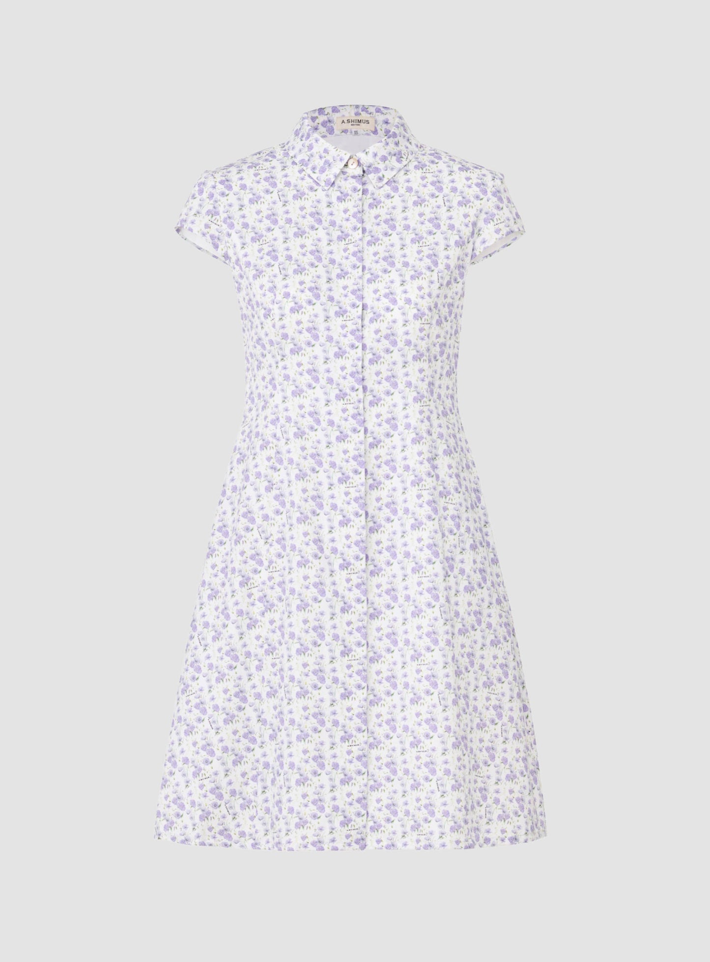 Floral Cotton-Poplin Dress