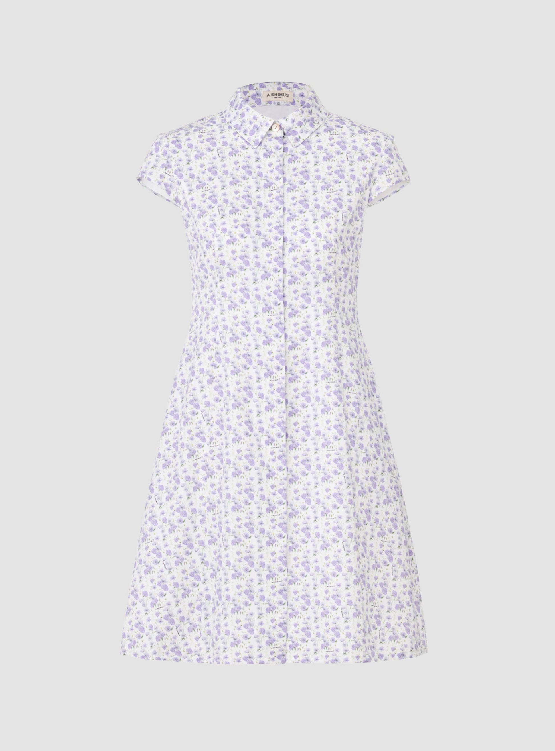 Floral Cotton-Poplin Dress