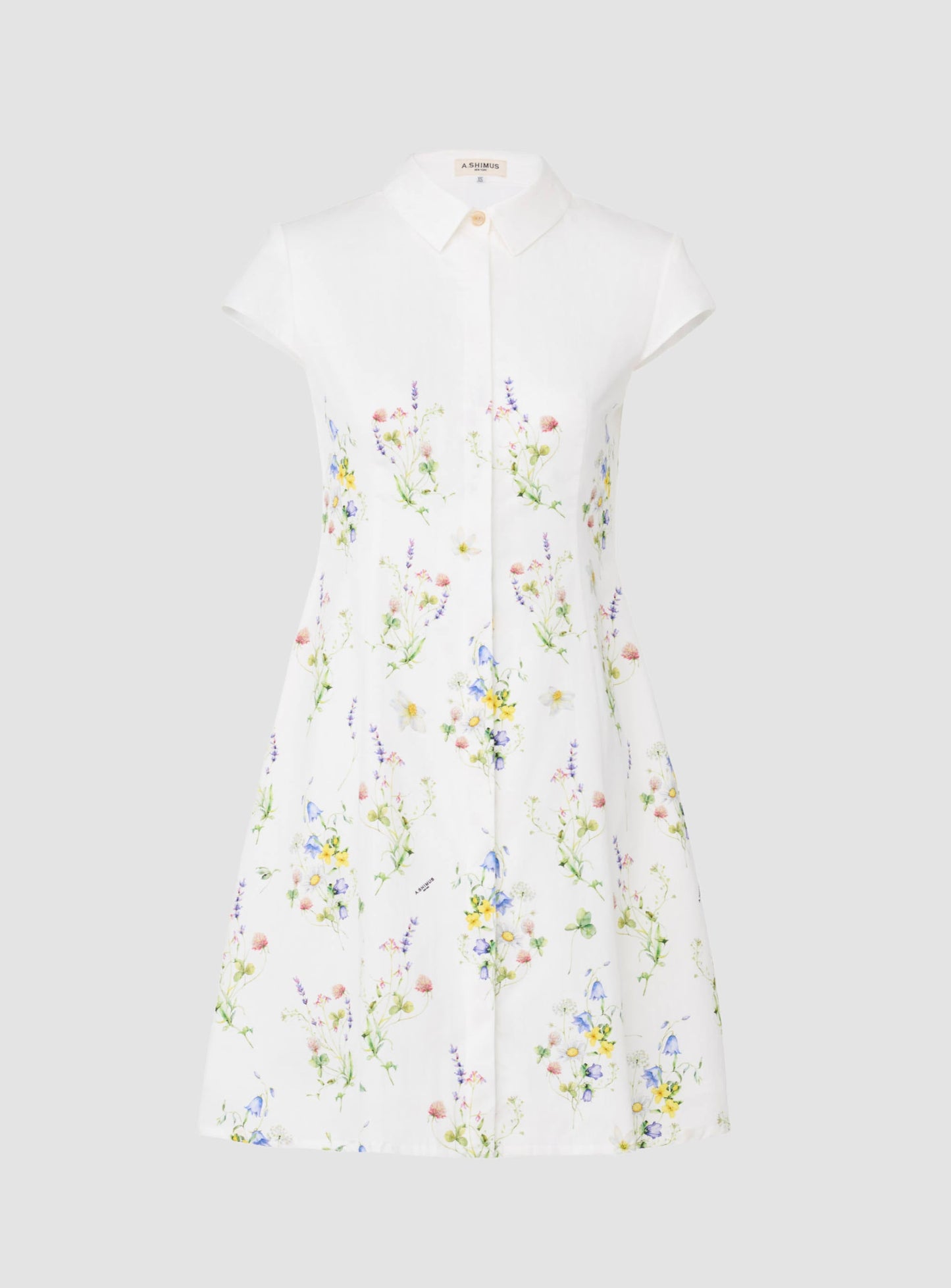Floral Cotton-Poplin Dress
