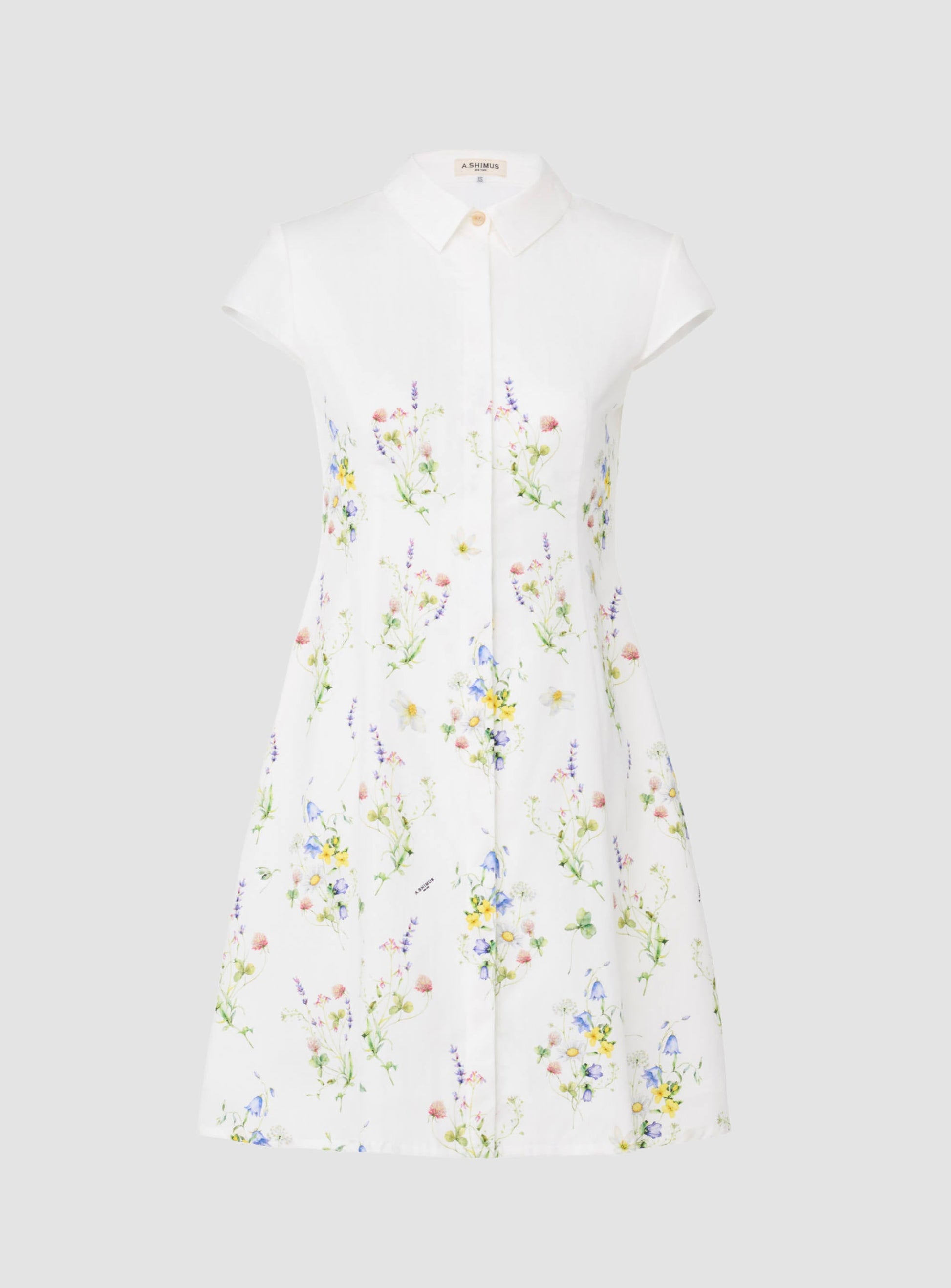 Floral Cotton-Poplin Dress