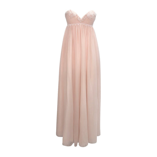 Guinevere Blush Empire Gown