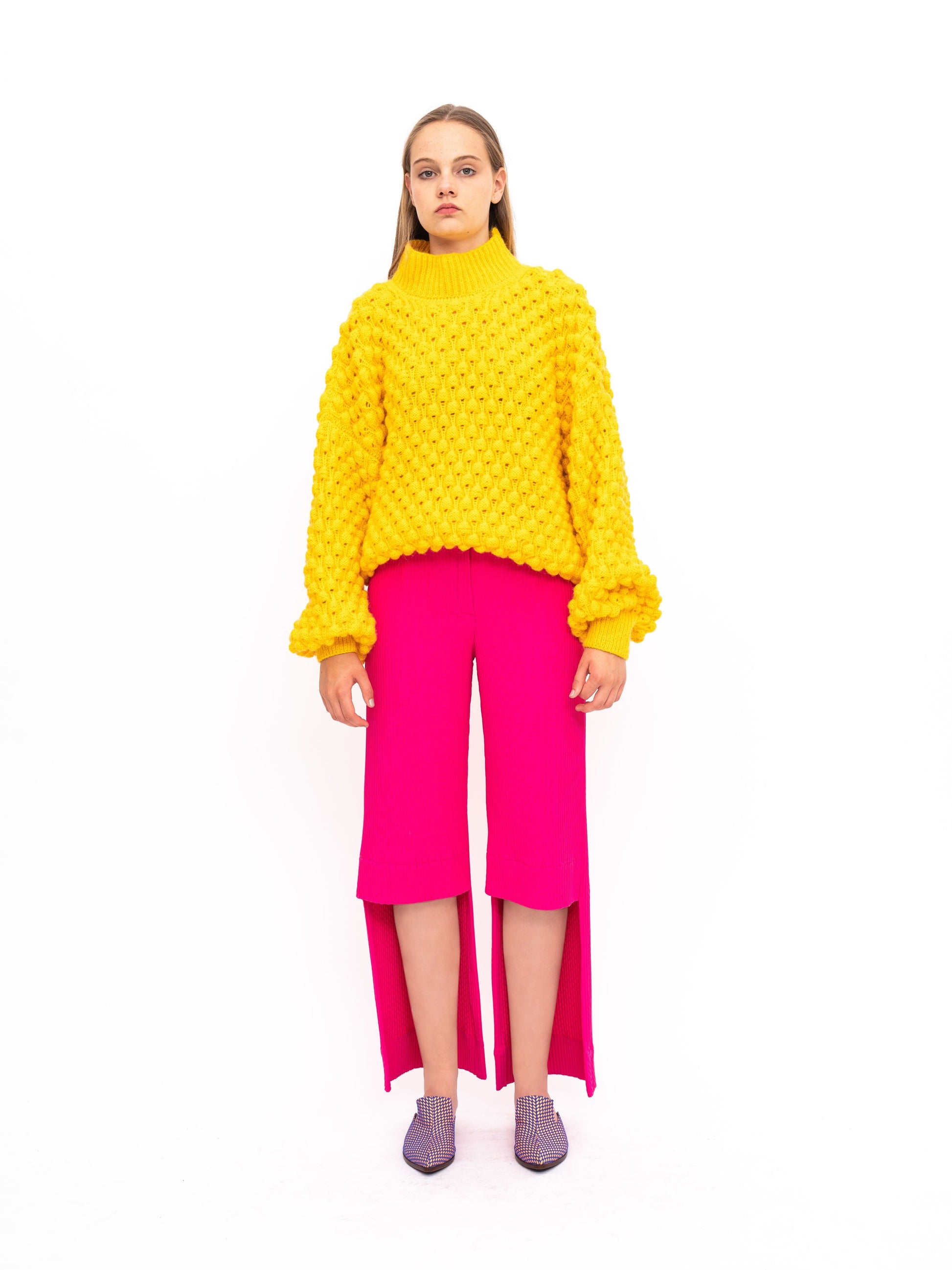 Handmade Pullover Yellow