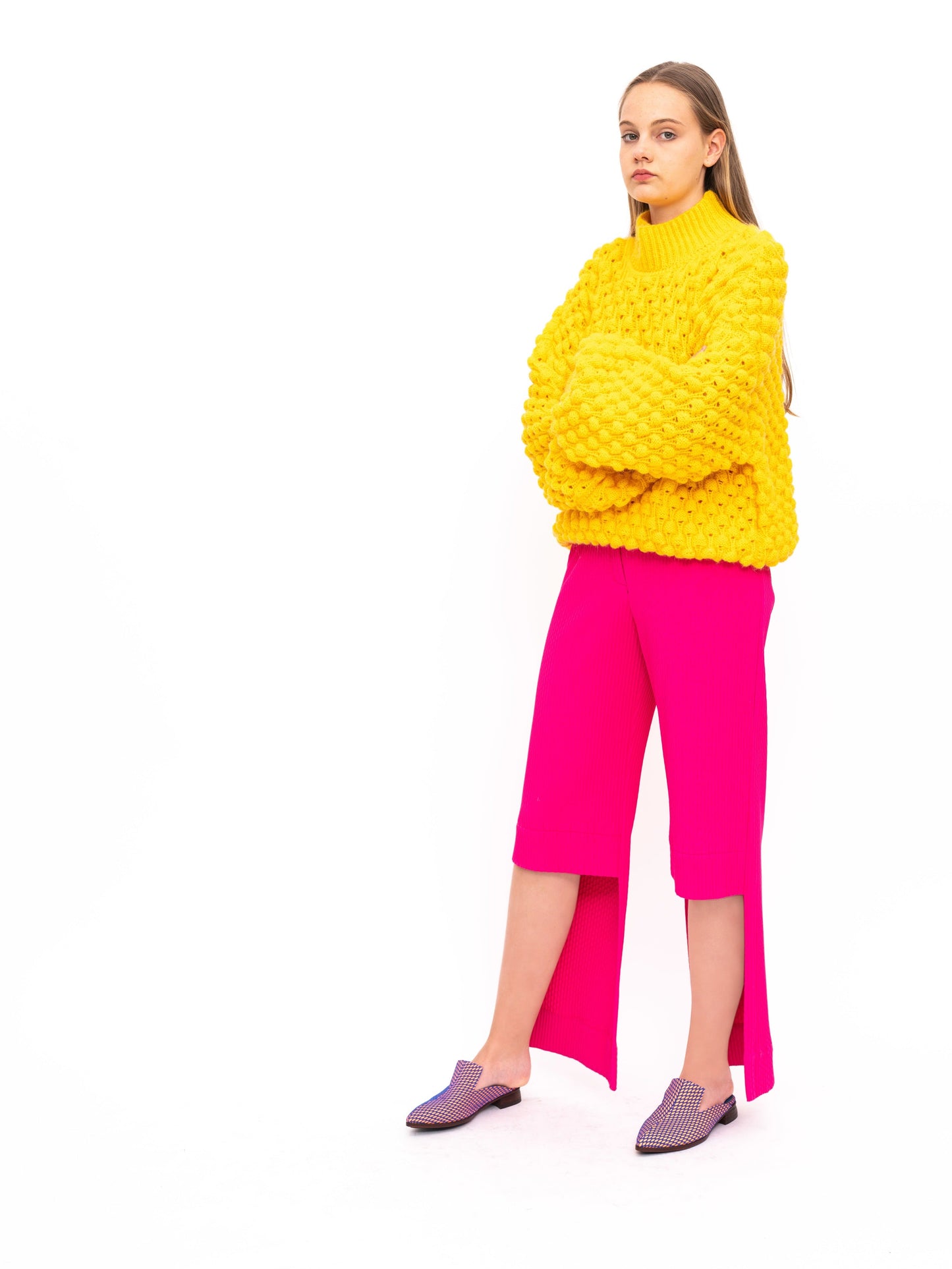 Handmade Pullover Yellow
