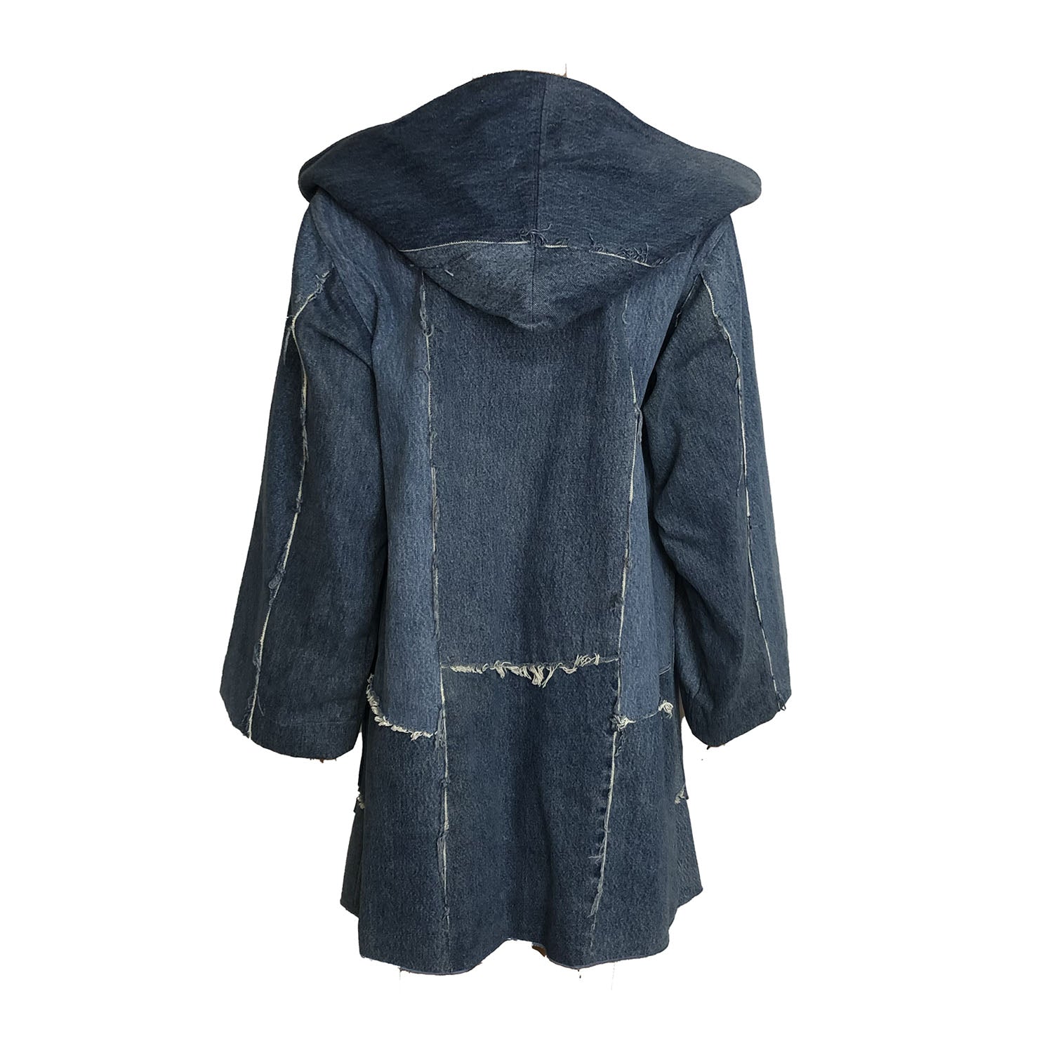 Harper Coat-Medium Blue