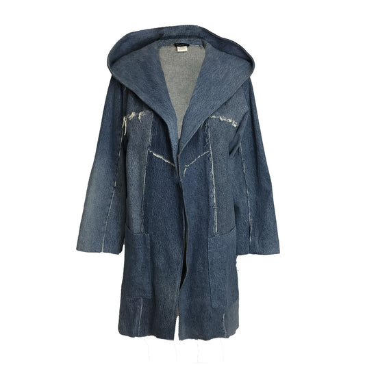 Harper Coat-Medium Blue
