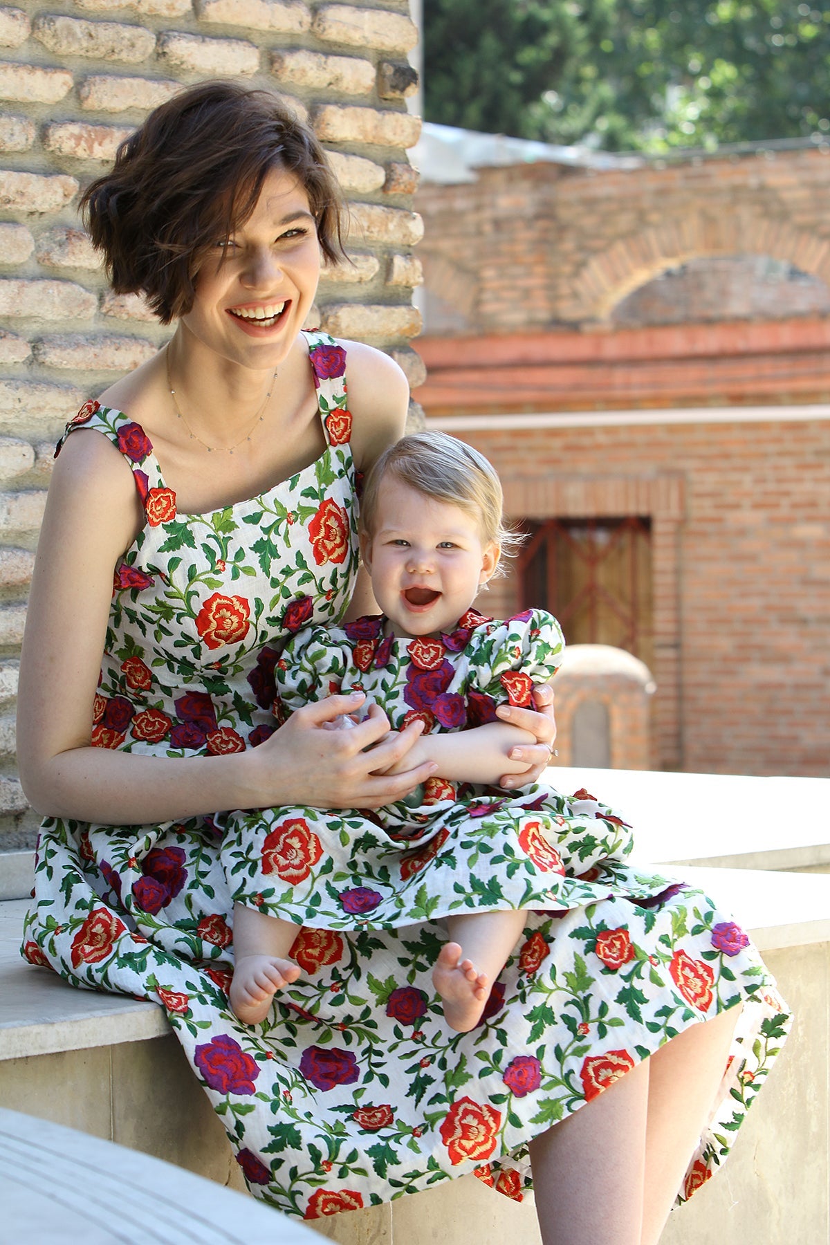 Dress Flower Embroidery