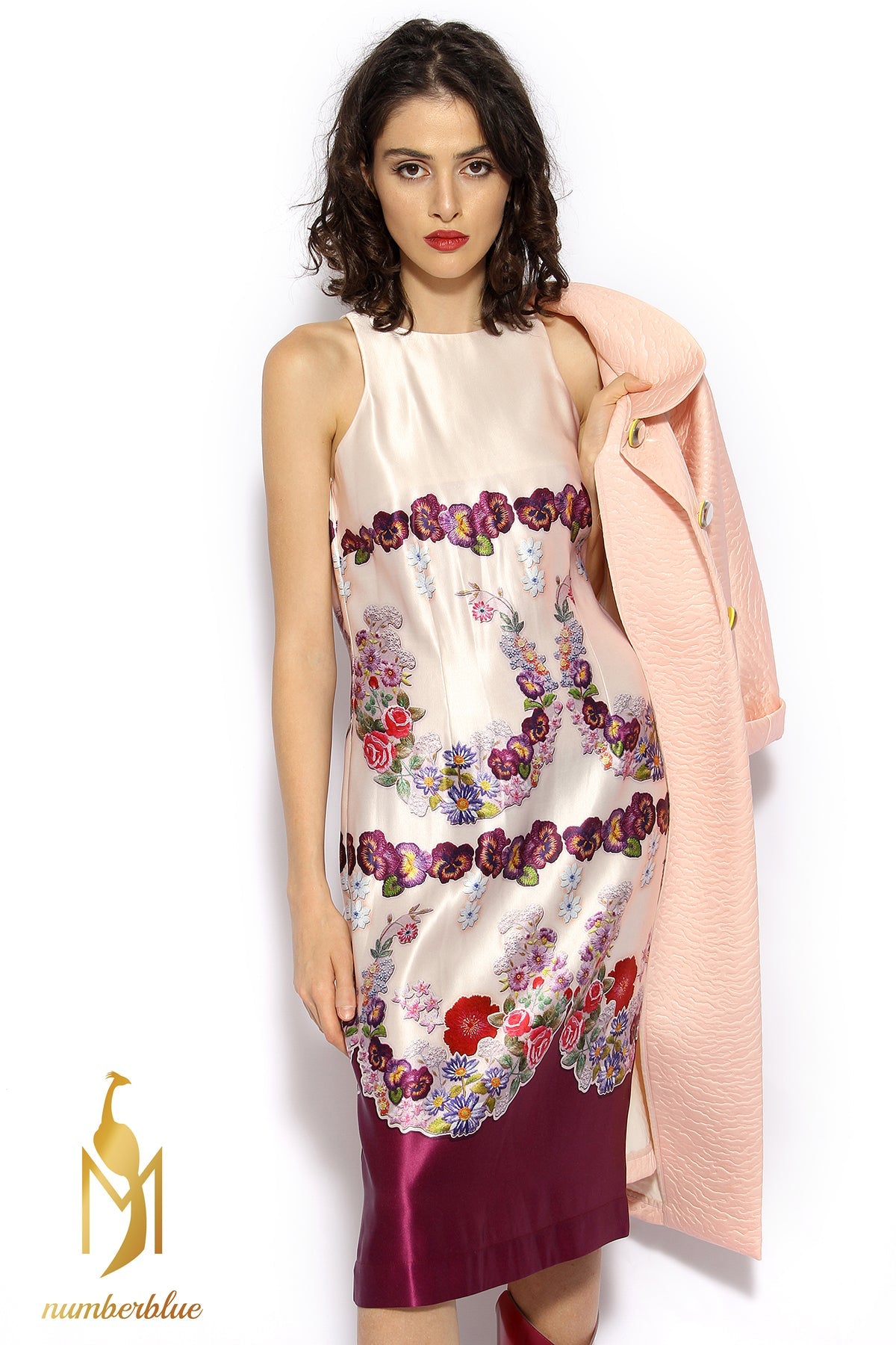 Kleid mit Blumen (Unikat)