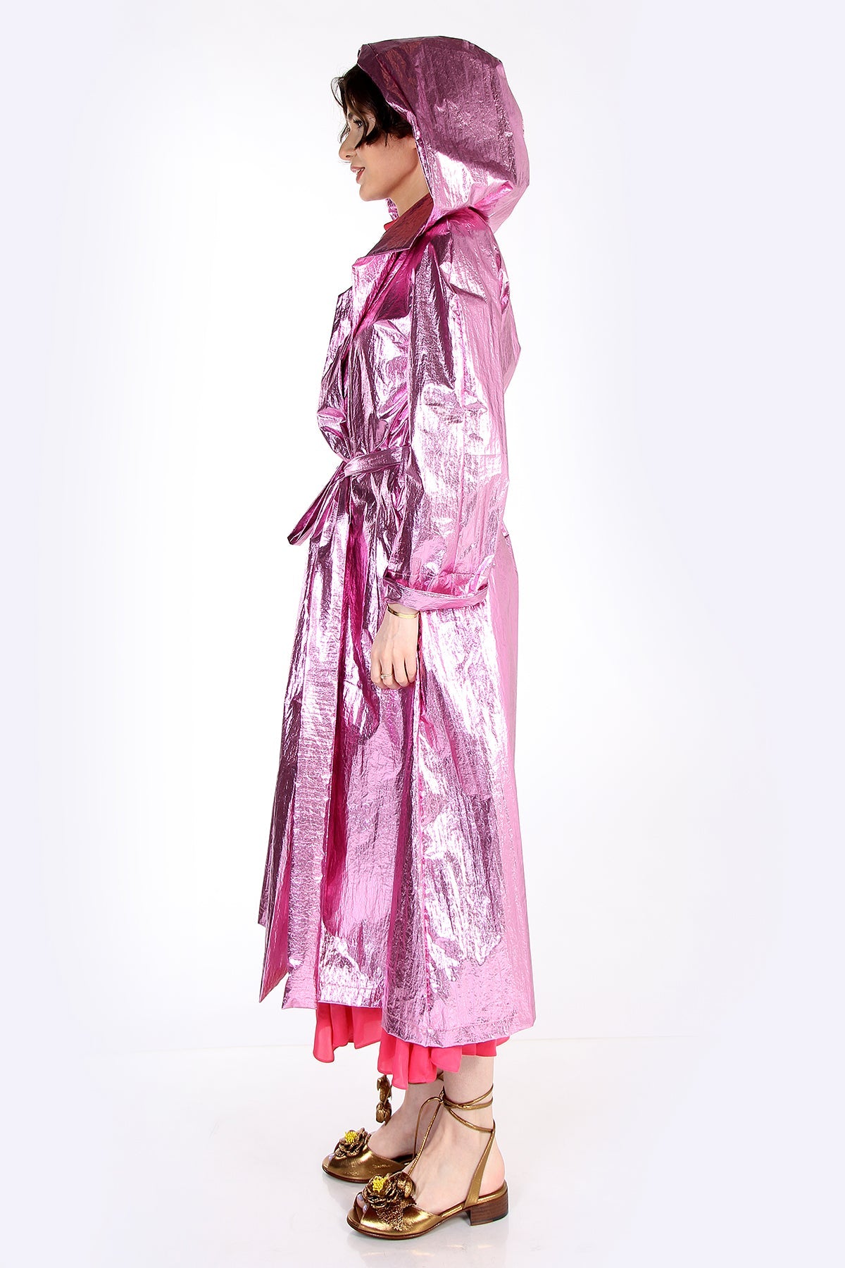 Pink Coat Shiny