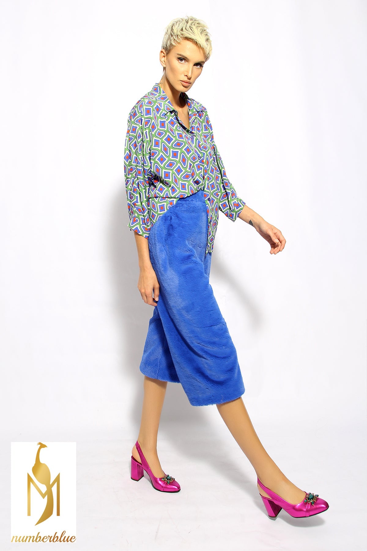 Culotte aus Kunstpelz (Unikat)