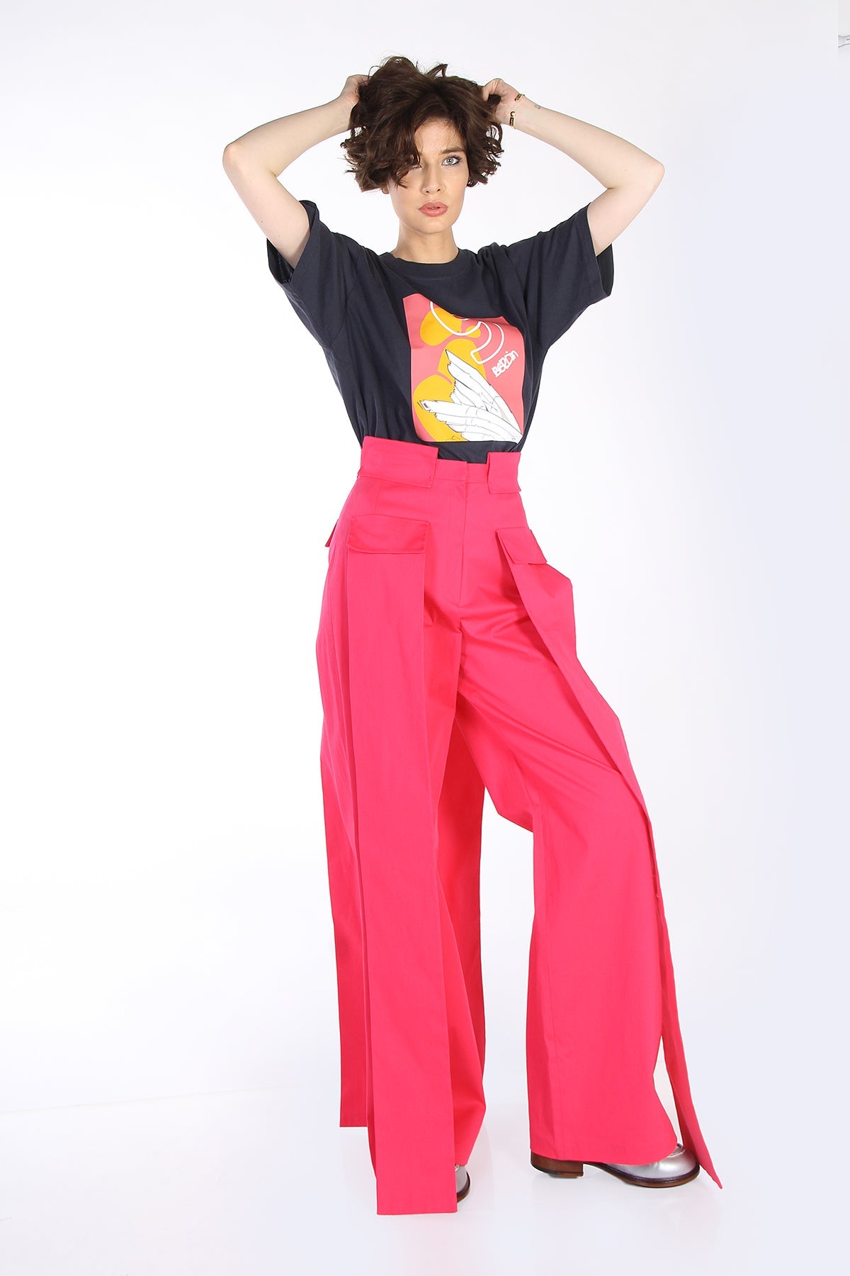 DOUBLE LAYER PANT PINK