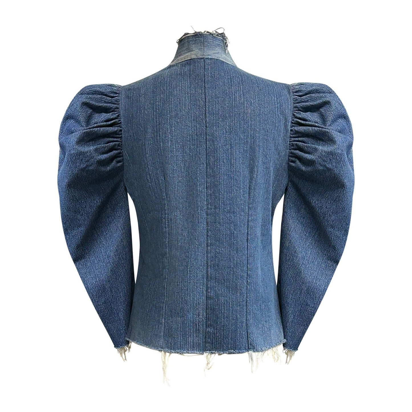 Emma Jacket- Blue Chrysanthemum