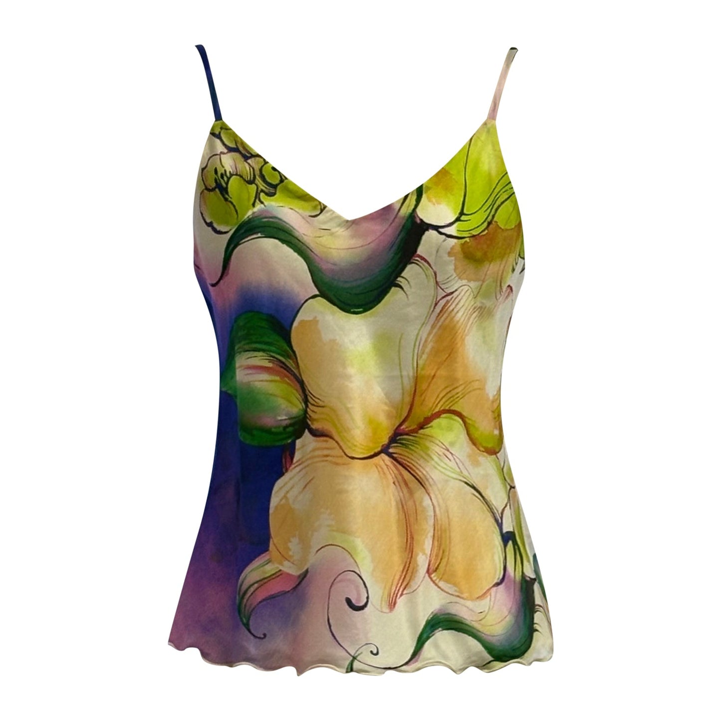Camisole-Bright Silk Swirl