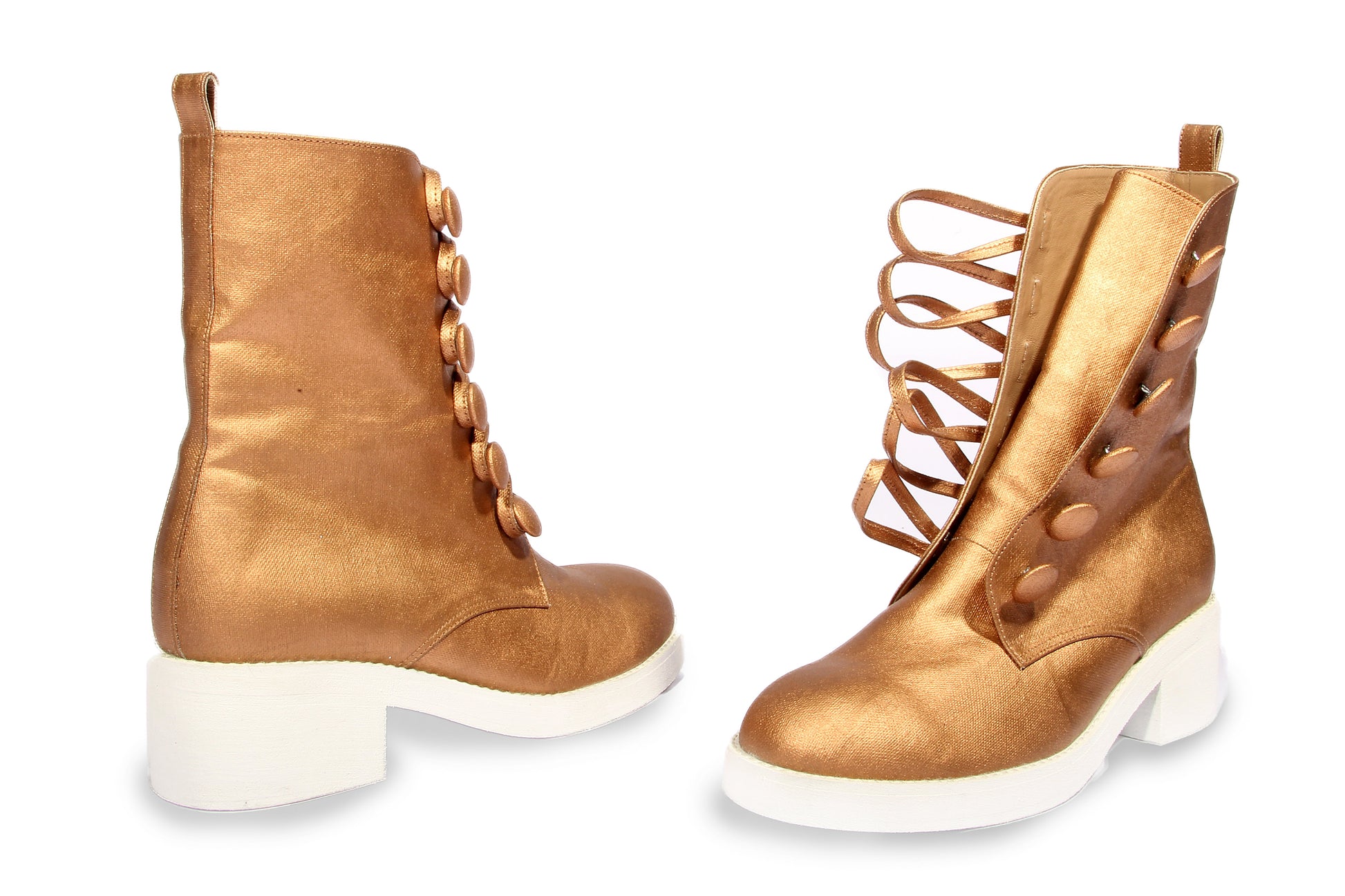 Handmade Ankle Boots Copper