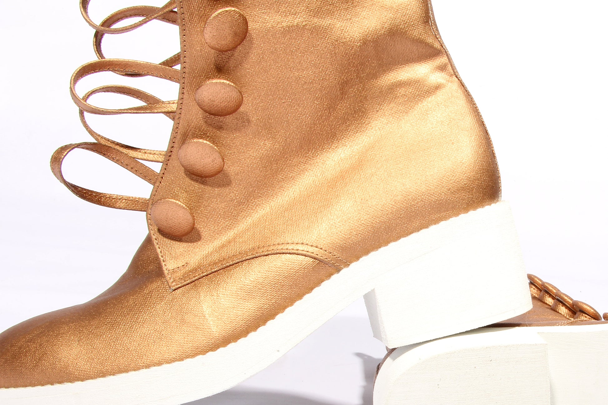 Handmade Ankle Boots Copper