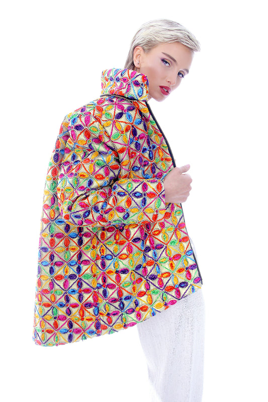 Bunte Jacke "Vision K"